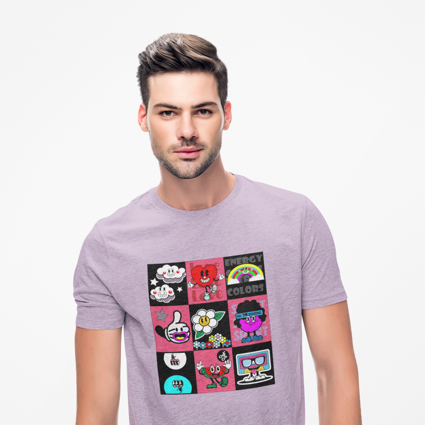 "Energy, Color, Love, Spot" T-Shirt