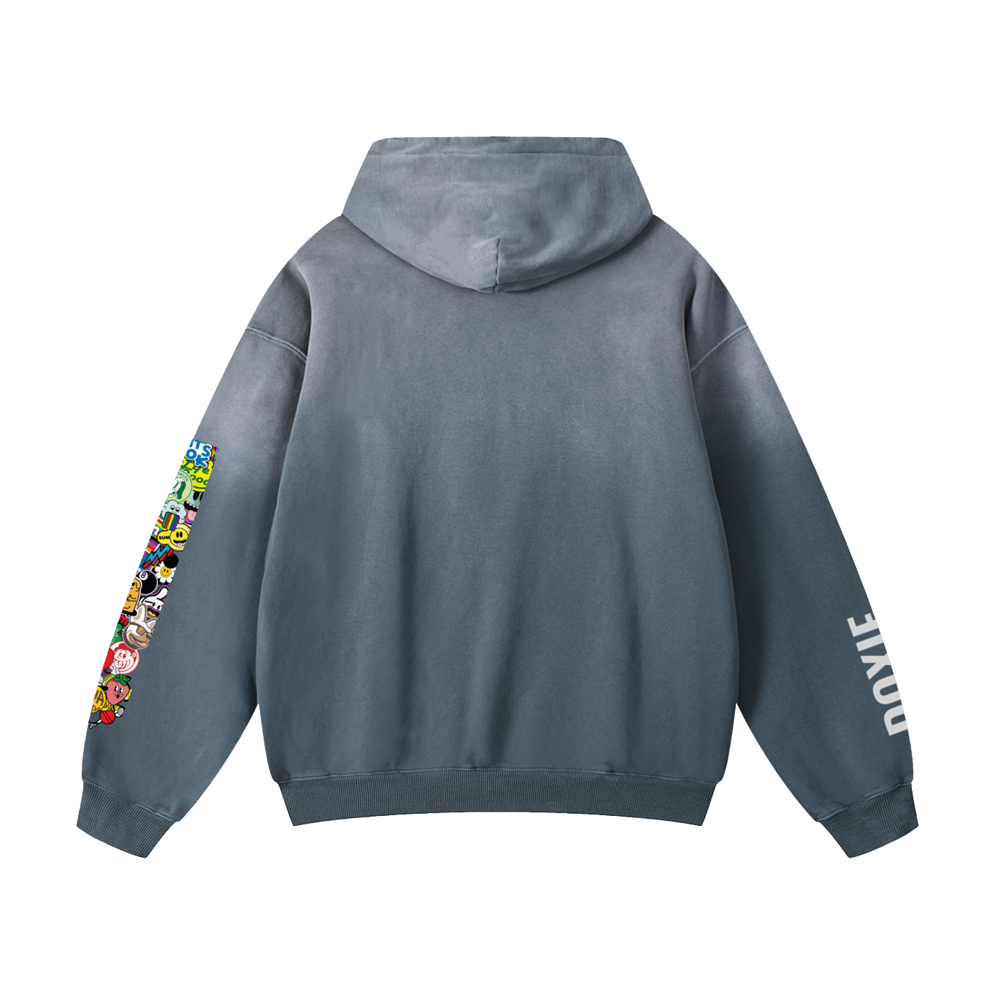 Heavyweight Sunfade Oversized Hoodie Doxie