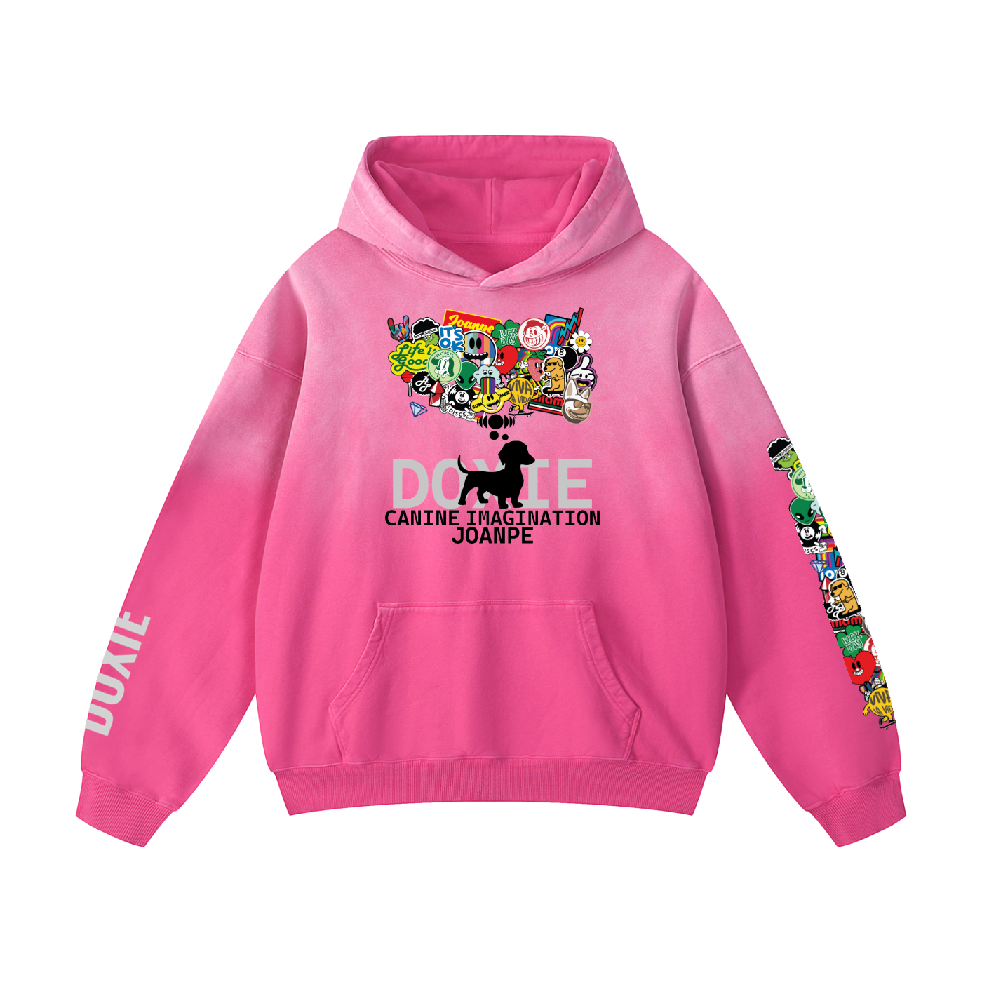 Heavyweight Sunfade Oversized Hoodie Doxie