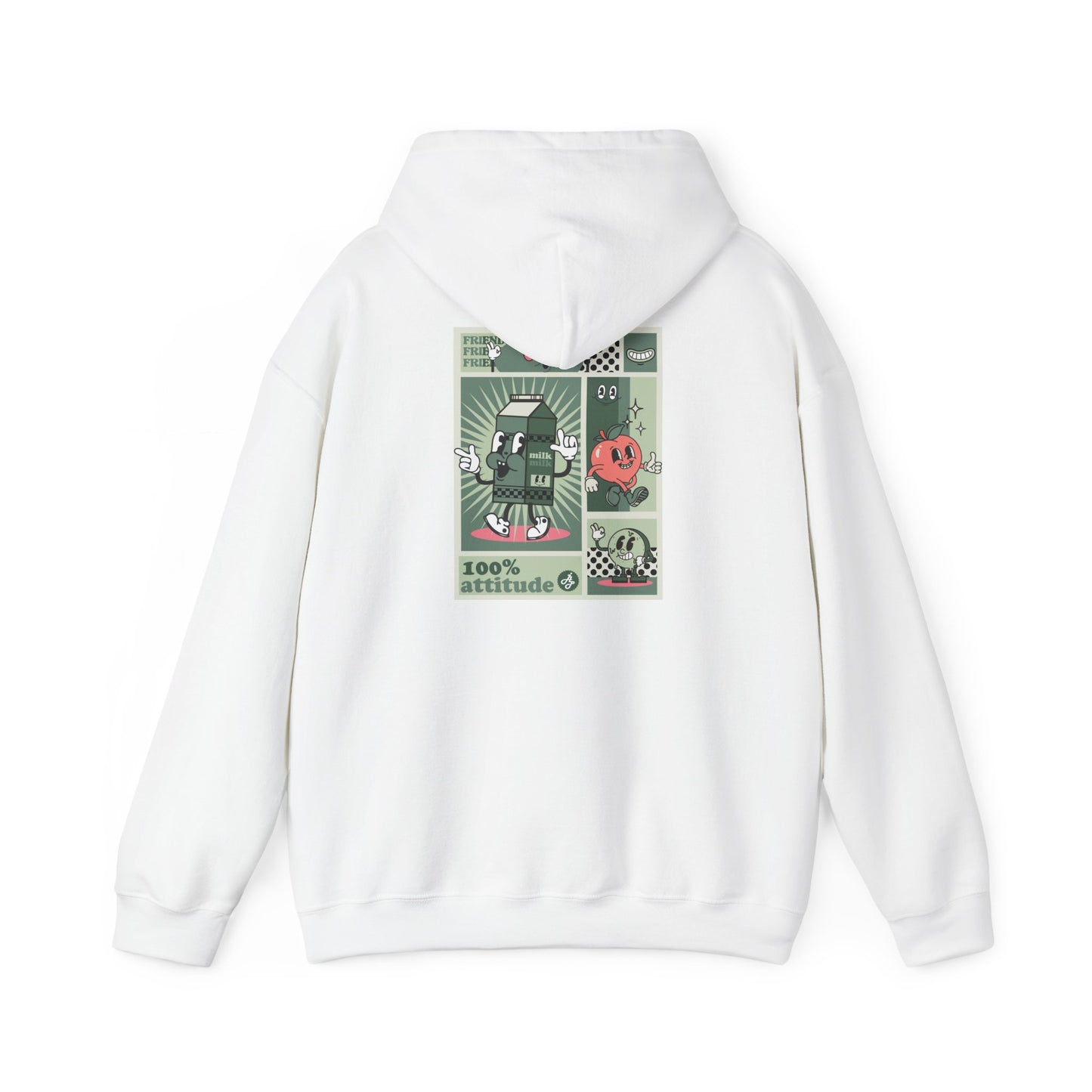 "Friends 100 Actitude" Hoodie