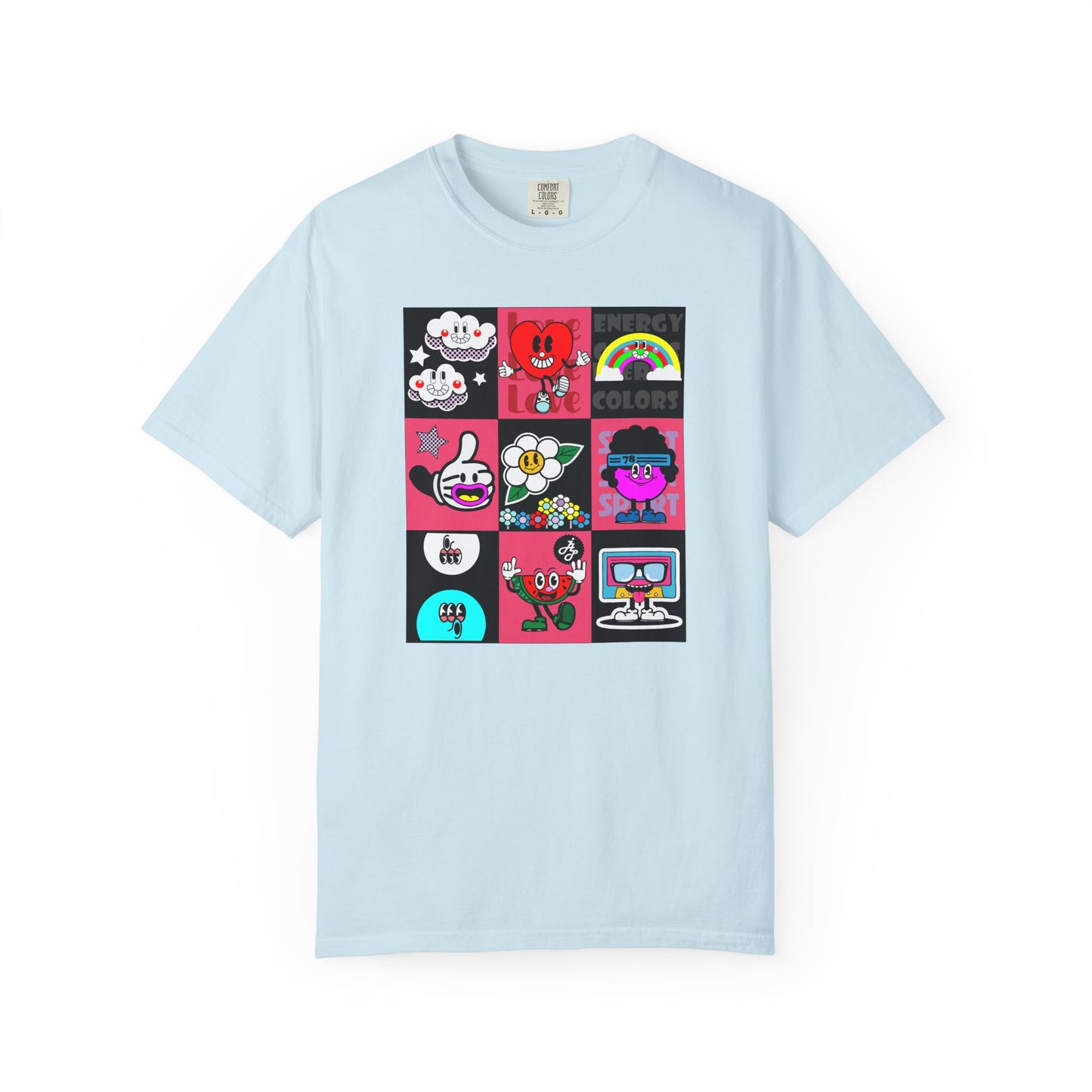 "Energy, Color, Love, Spot"  T-Shirt