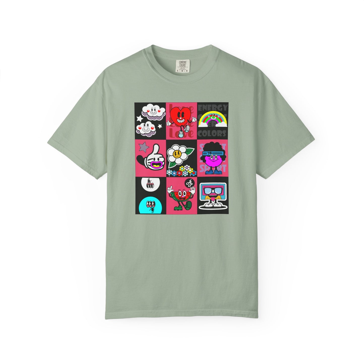 "Energy, Color, Love, Spot"  T-Shirt