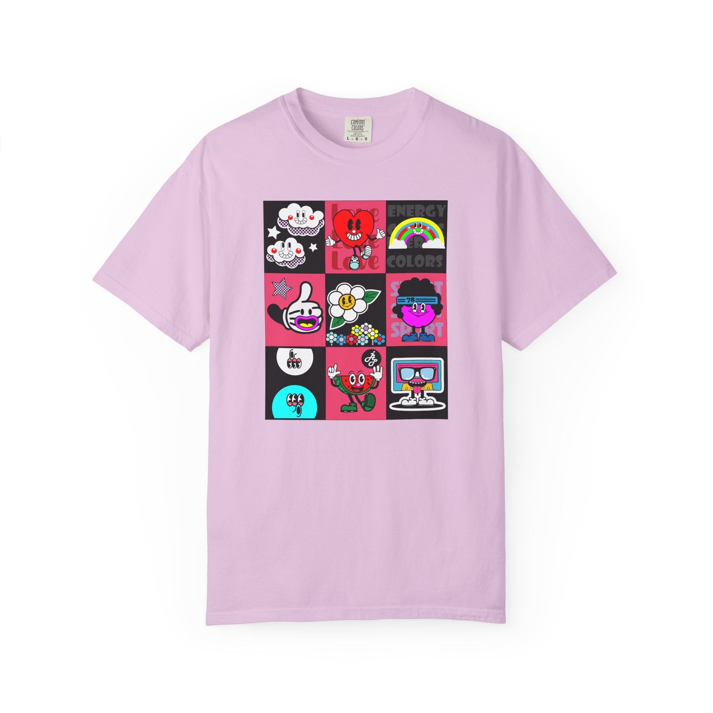 "Energy, Color, Love, Spot"  T-Shirt