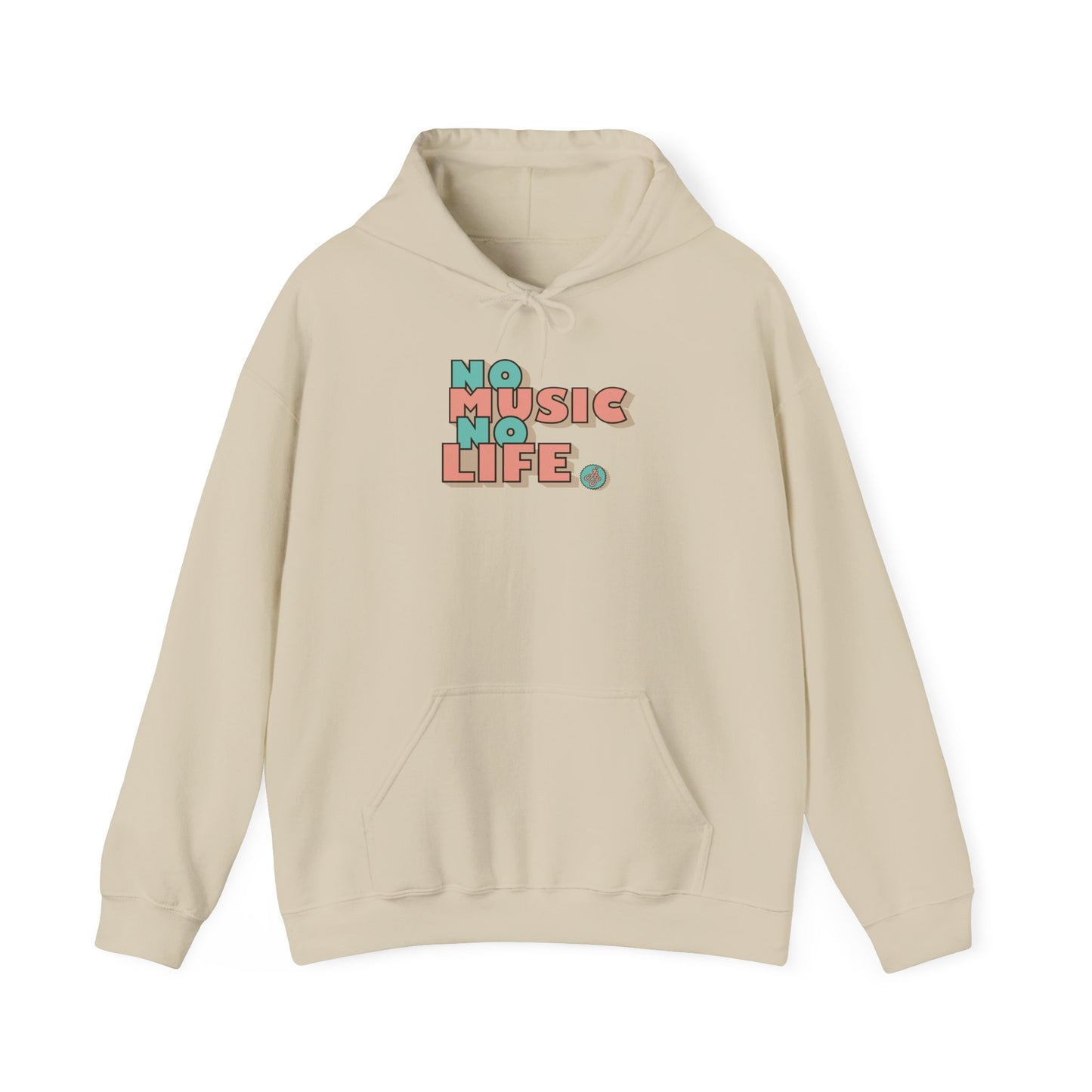 "No music, No Live" Hoodie