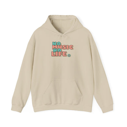 "No music, No Live" Hoodie
