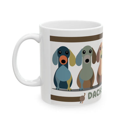 Mug Dachshund lover Cafe Art (11oz/15oz)
