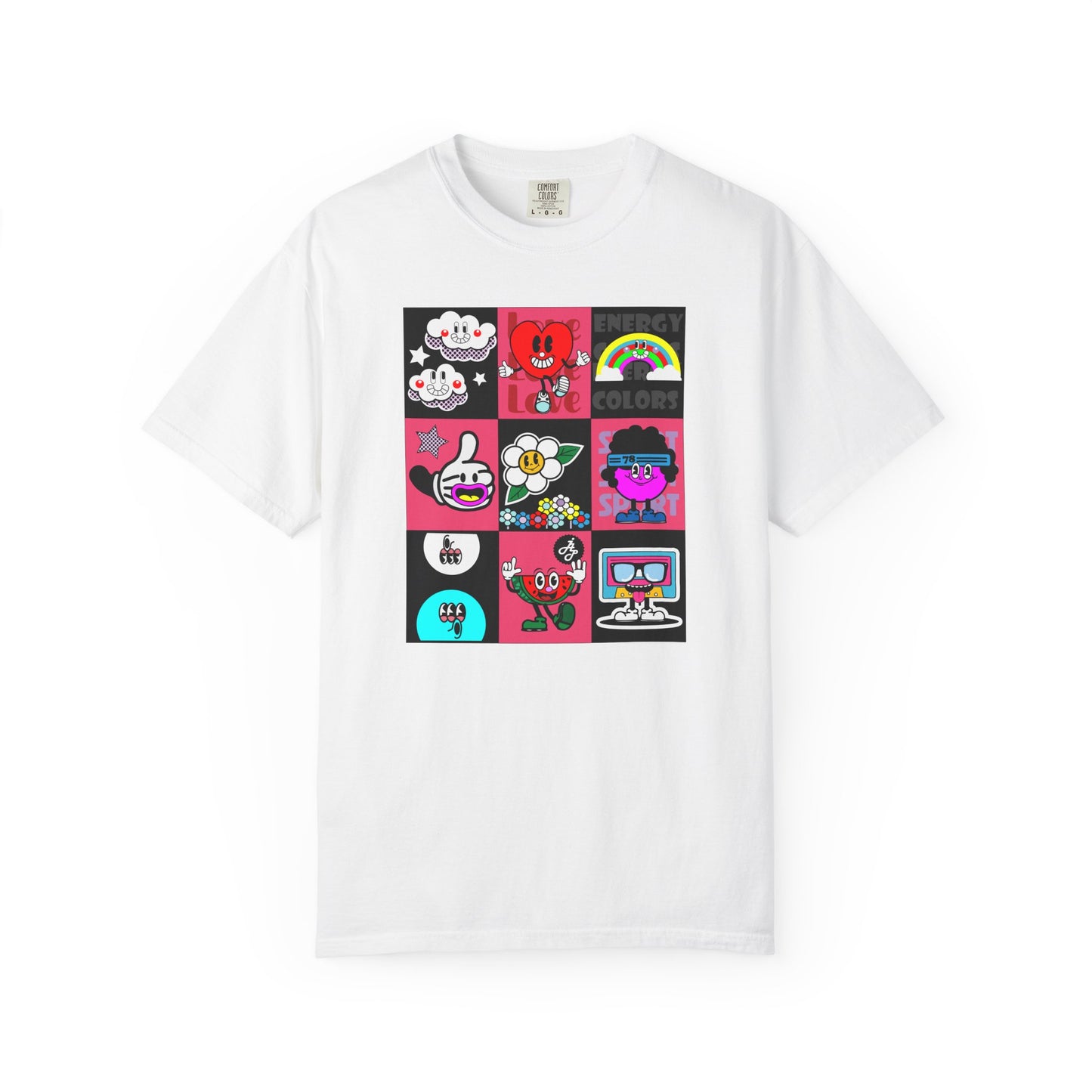 "Energy, Color, Love, Spot"  T-Shirt
