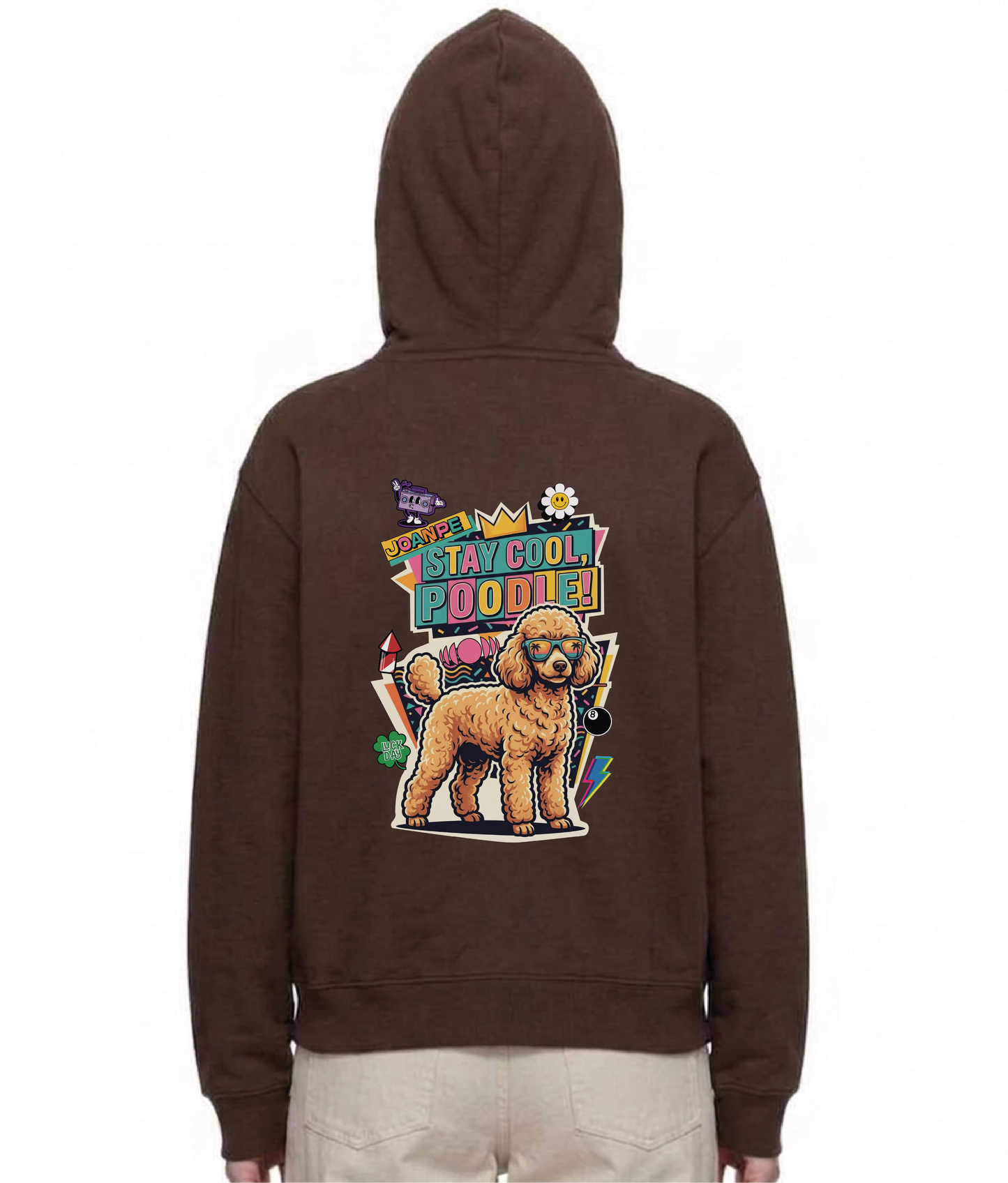Oversized Fleece Boxy Hoodie Doxie