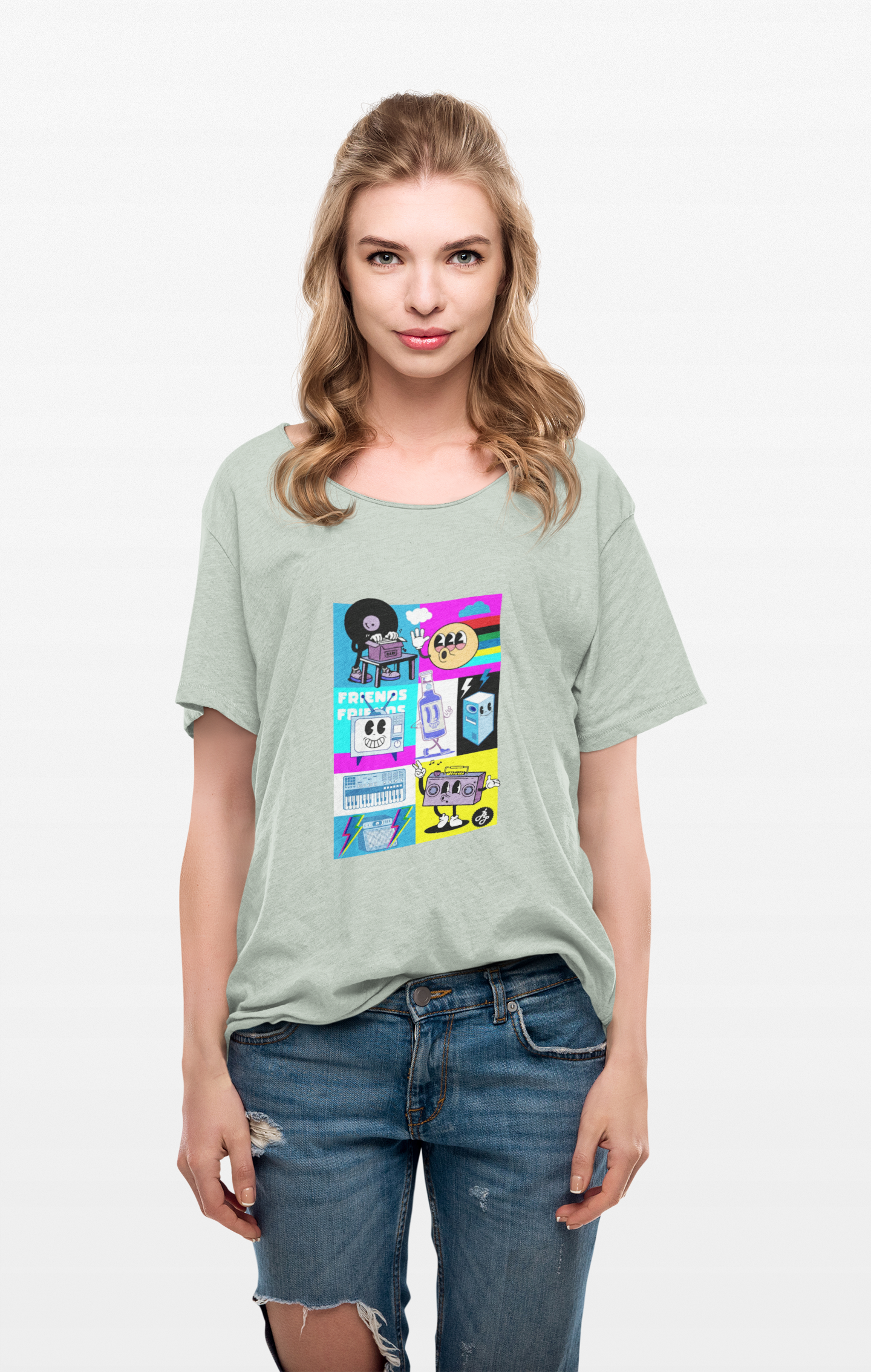 "Friends and Music " T-shirt