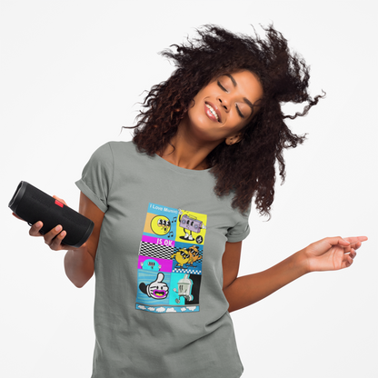 " I Love Music " T-shirt