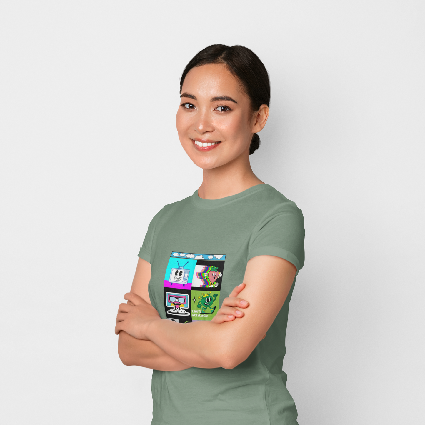 "Actitude 100%"  T-Shirt