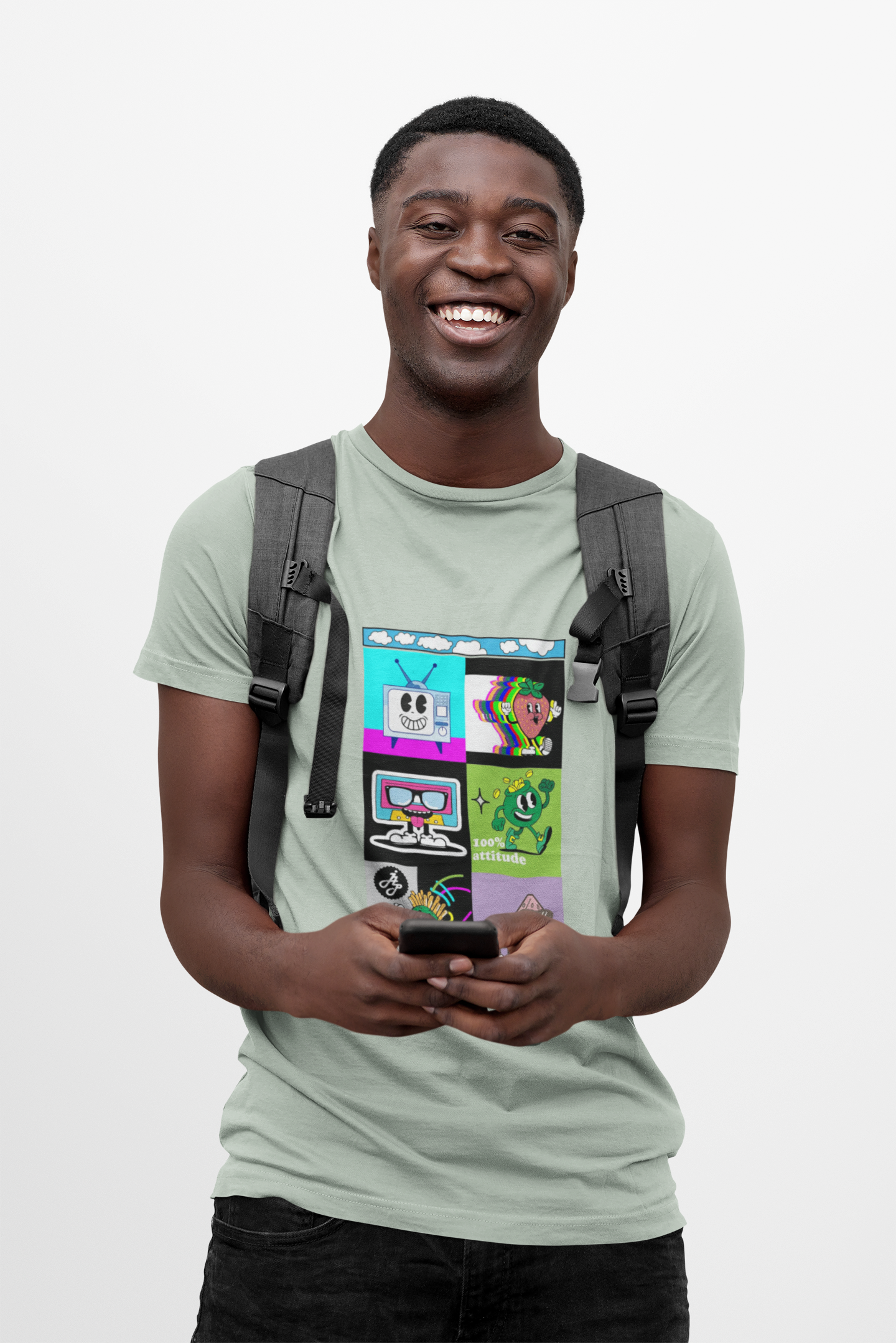 "Actitude 100%"  T-Shirt