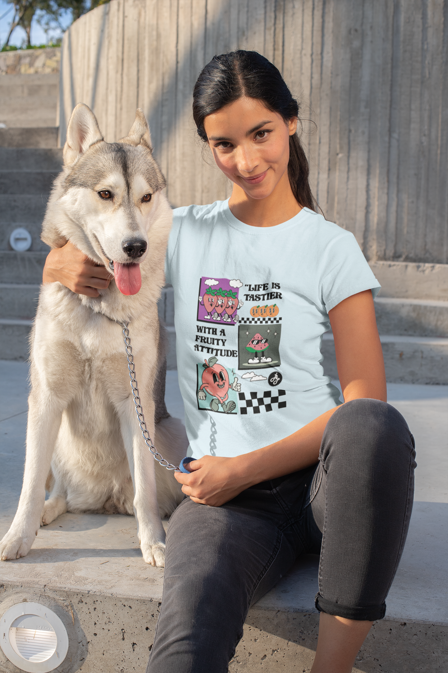 "Live is Tastier"  T-Shirt