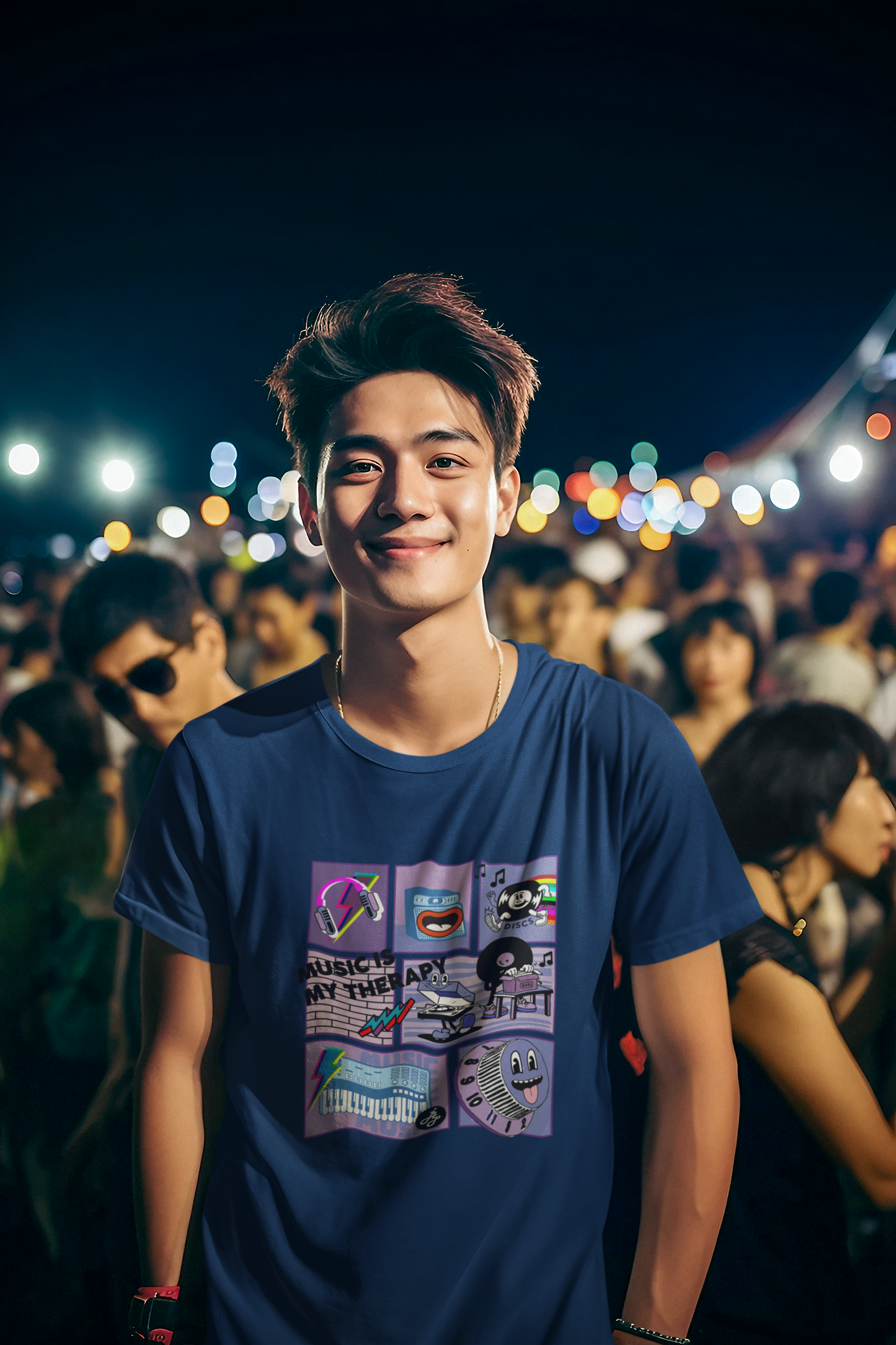 "Music is my Therapy" Tshirt