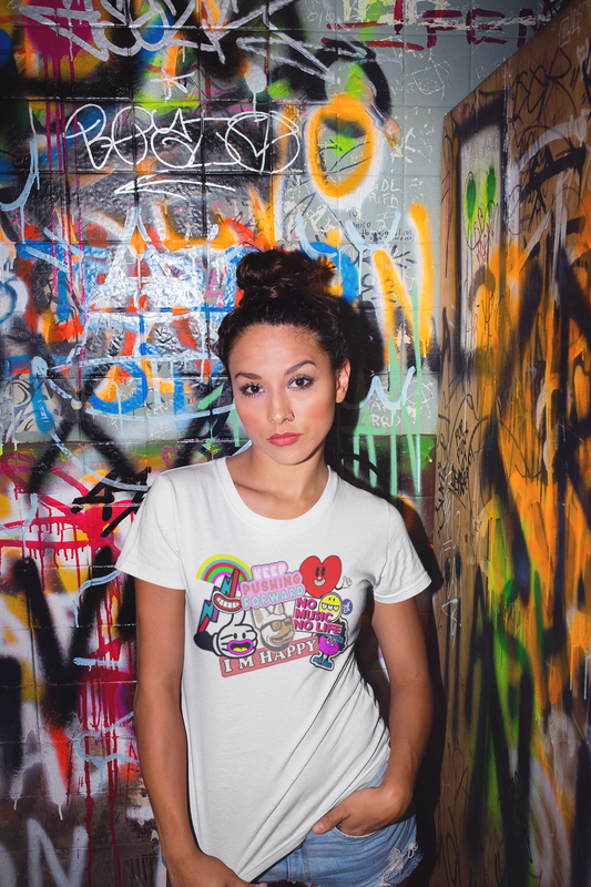 " Stiker i Am " Tshirt