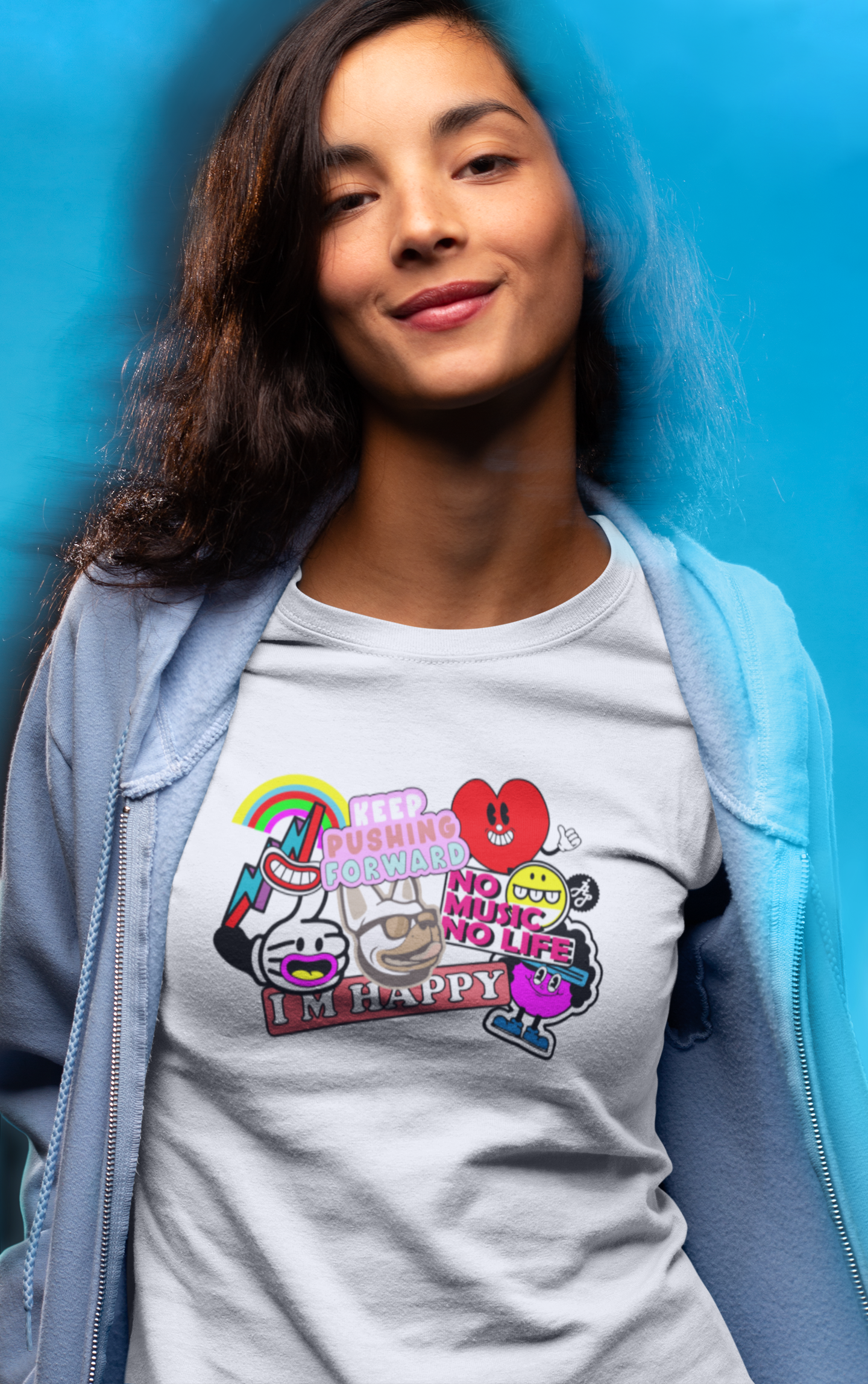 " Stiker i Am " Tshirt