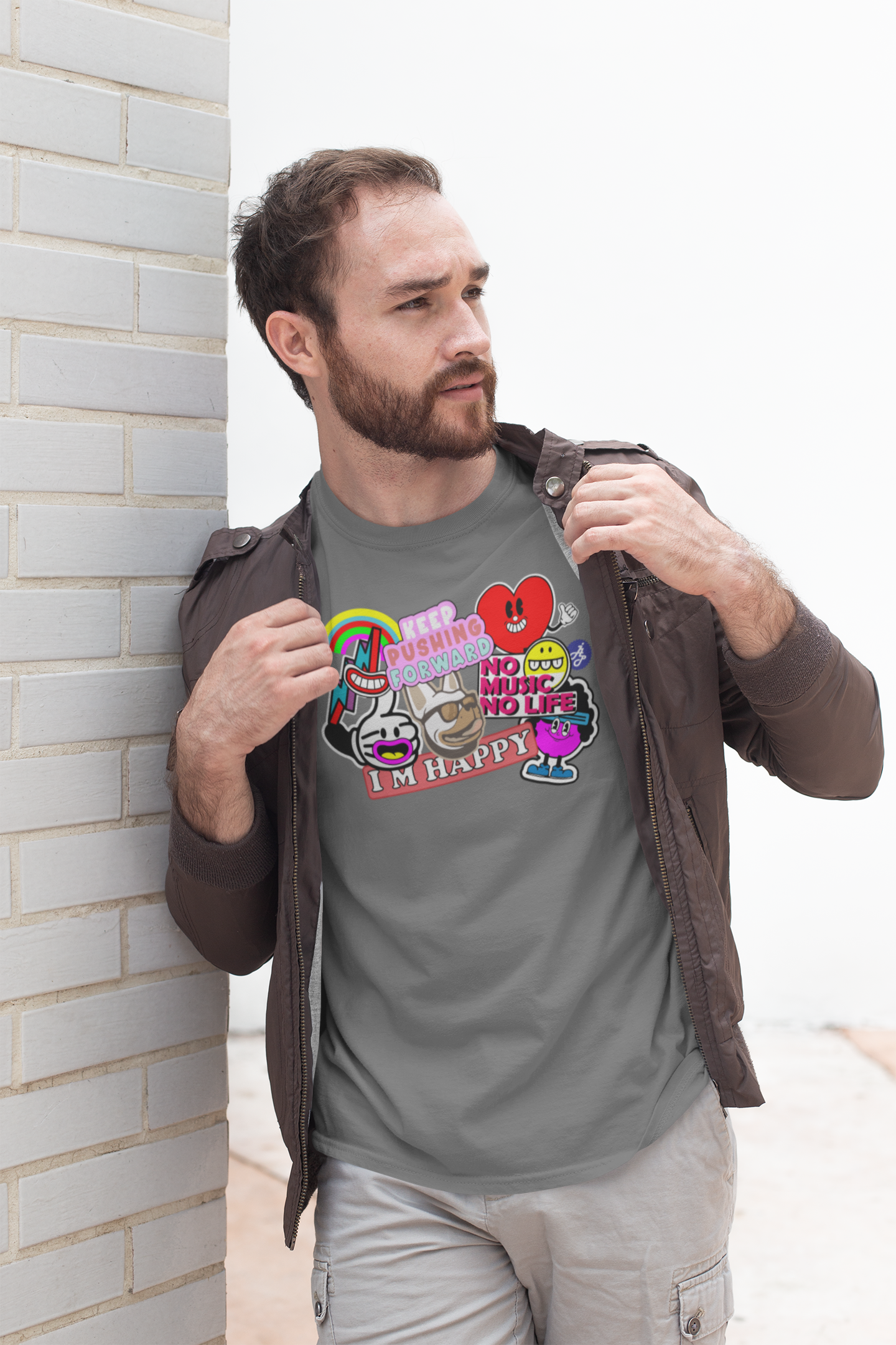 " Stiker i Am " Tshirt