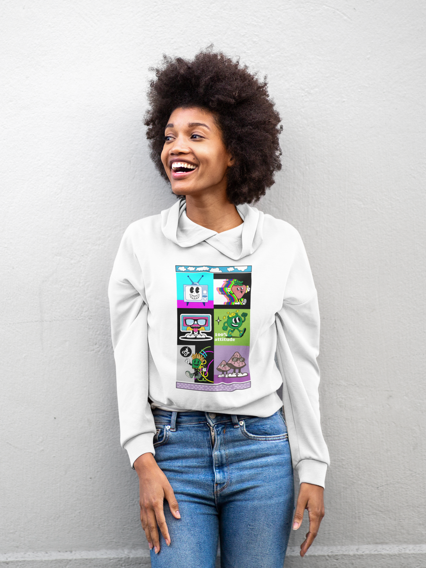 "Actitude 100%" Hoodie