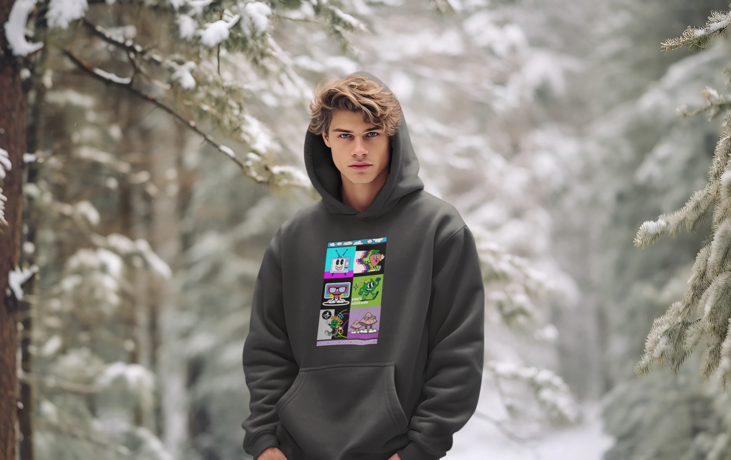 "Actitude 100%" Hoodie