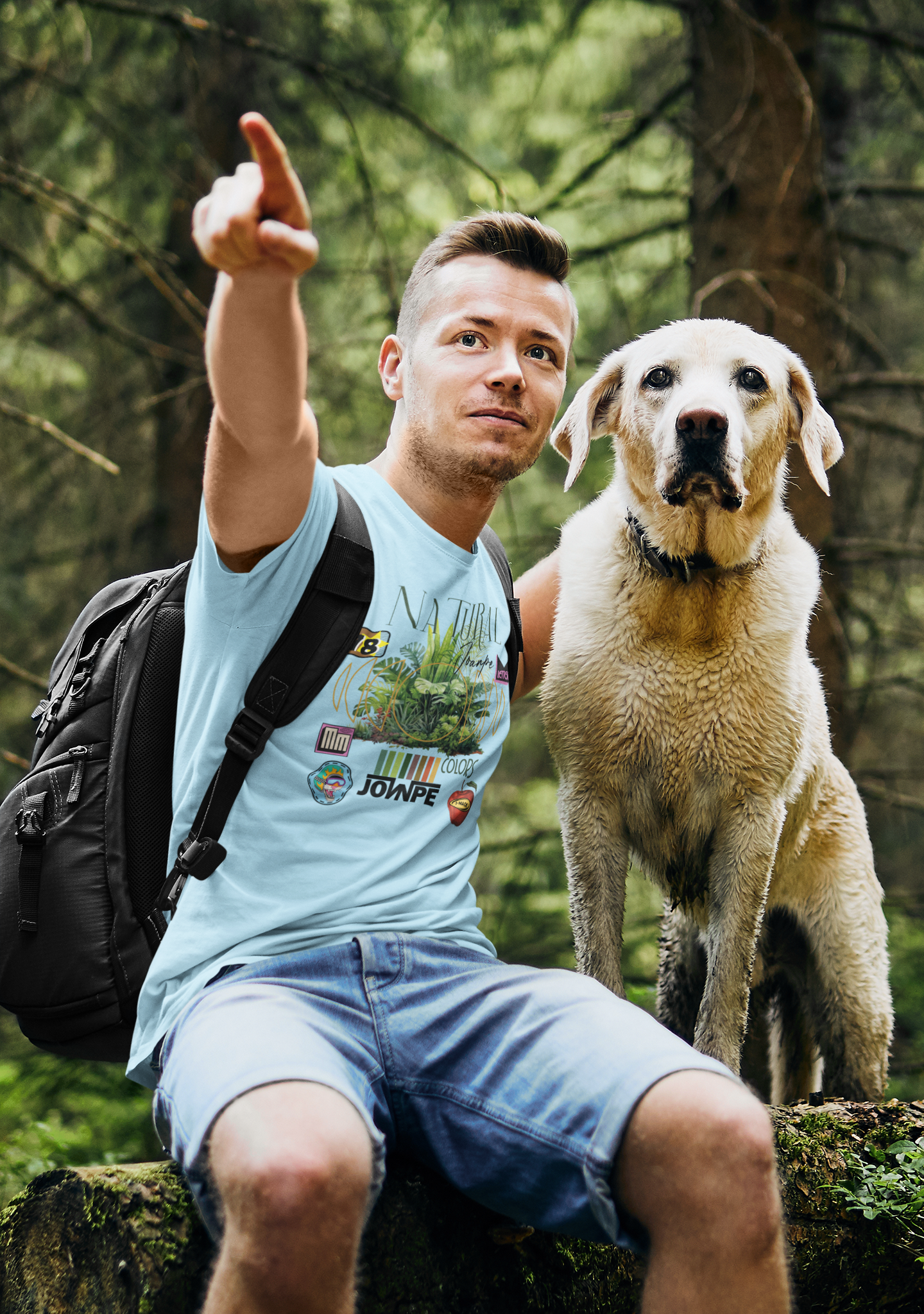 " Wild Root" Tshirt  Ref 1080