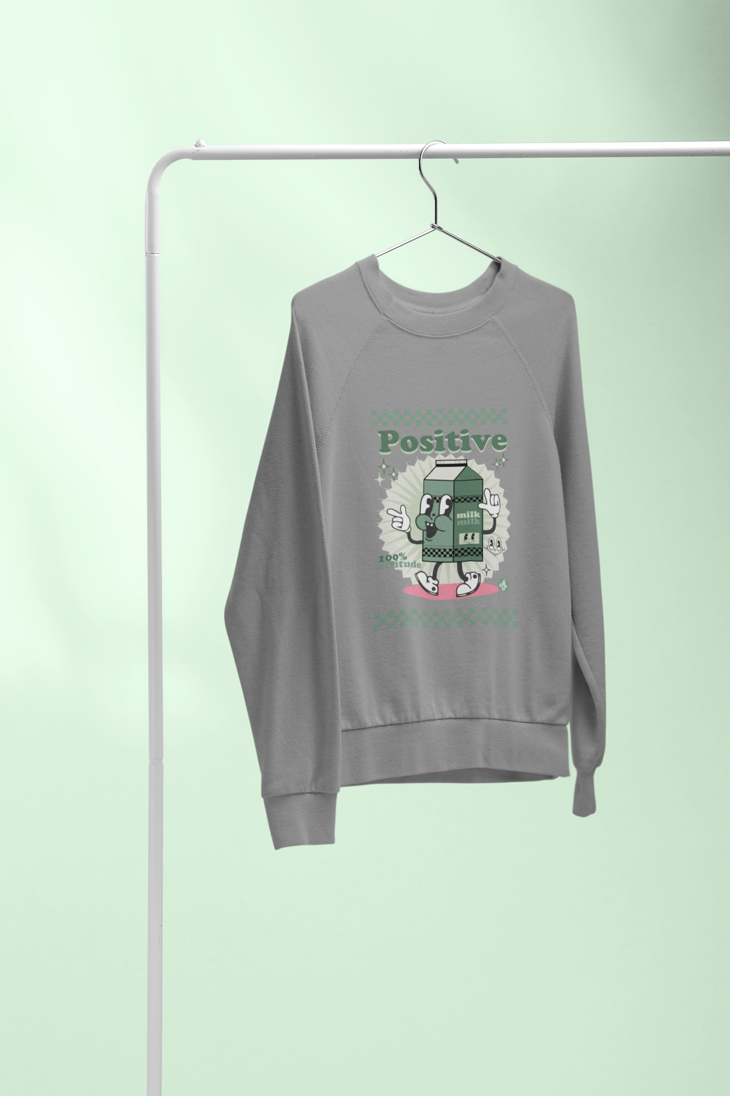 "Positive Milk" Swearshirt