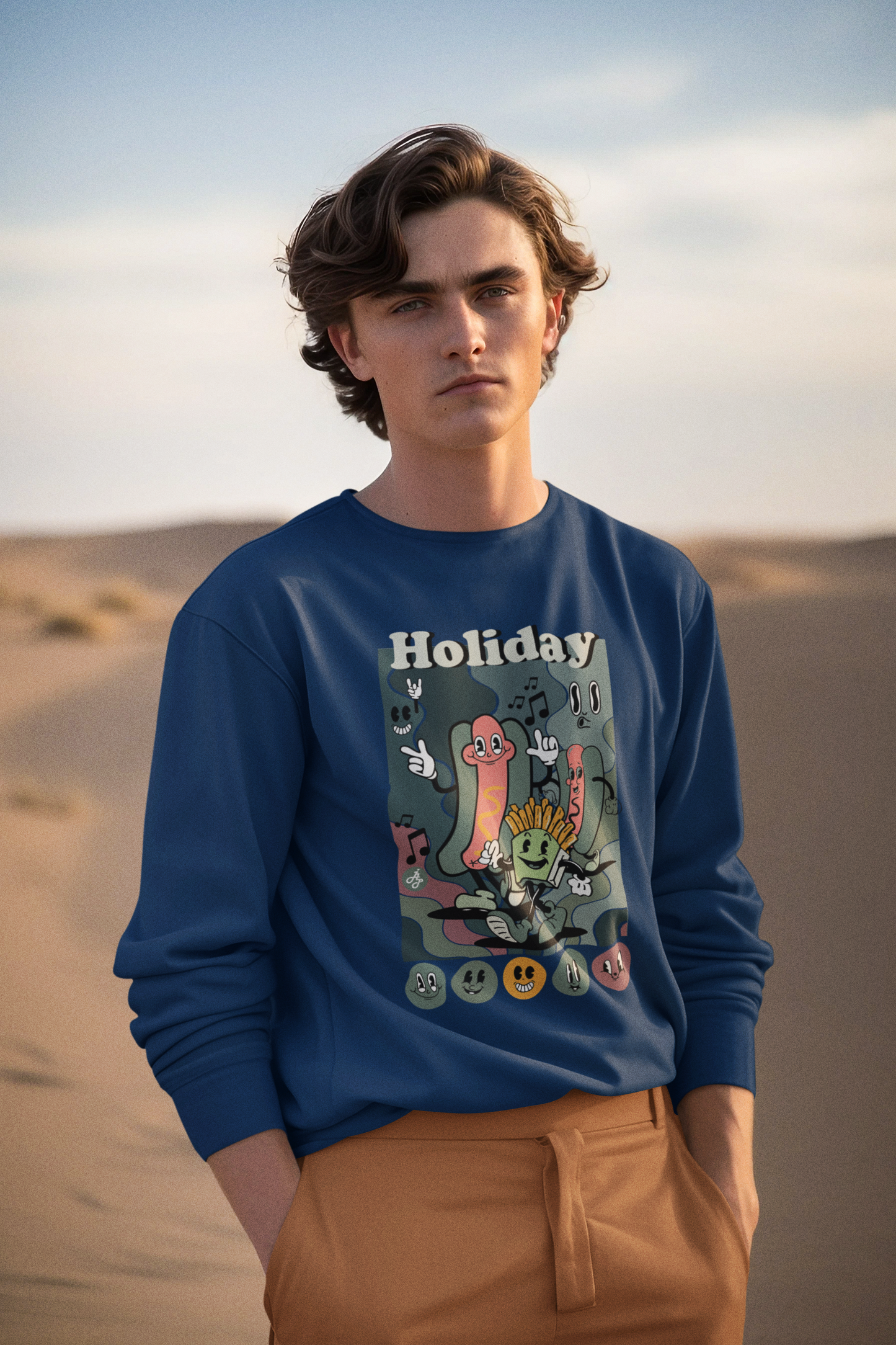 "Holiday" Swearshirt