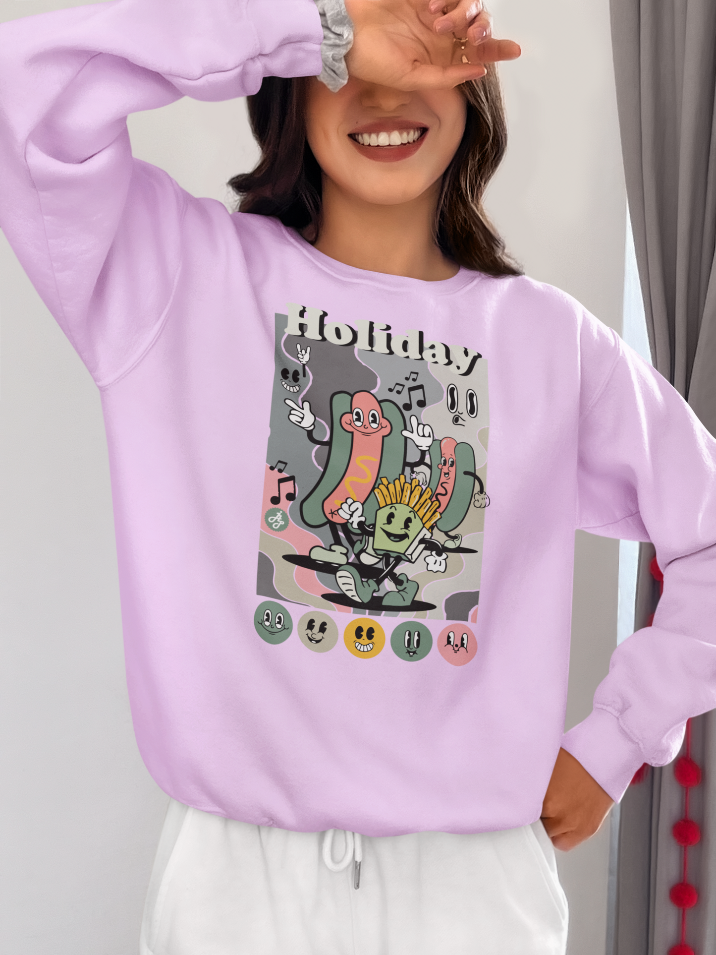 "Holiday" Swearshirt