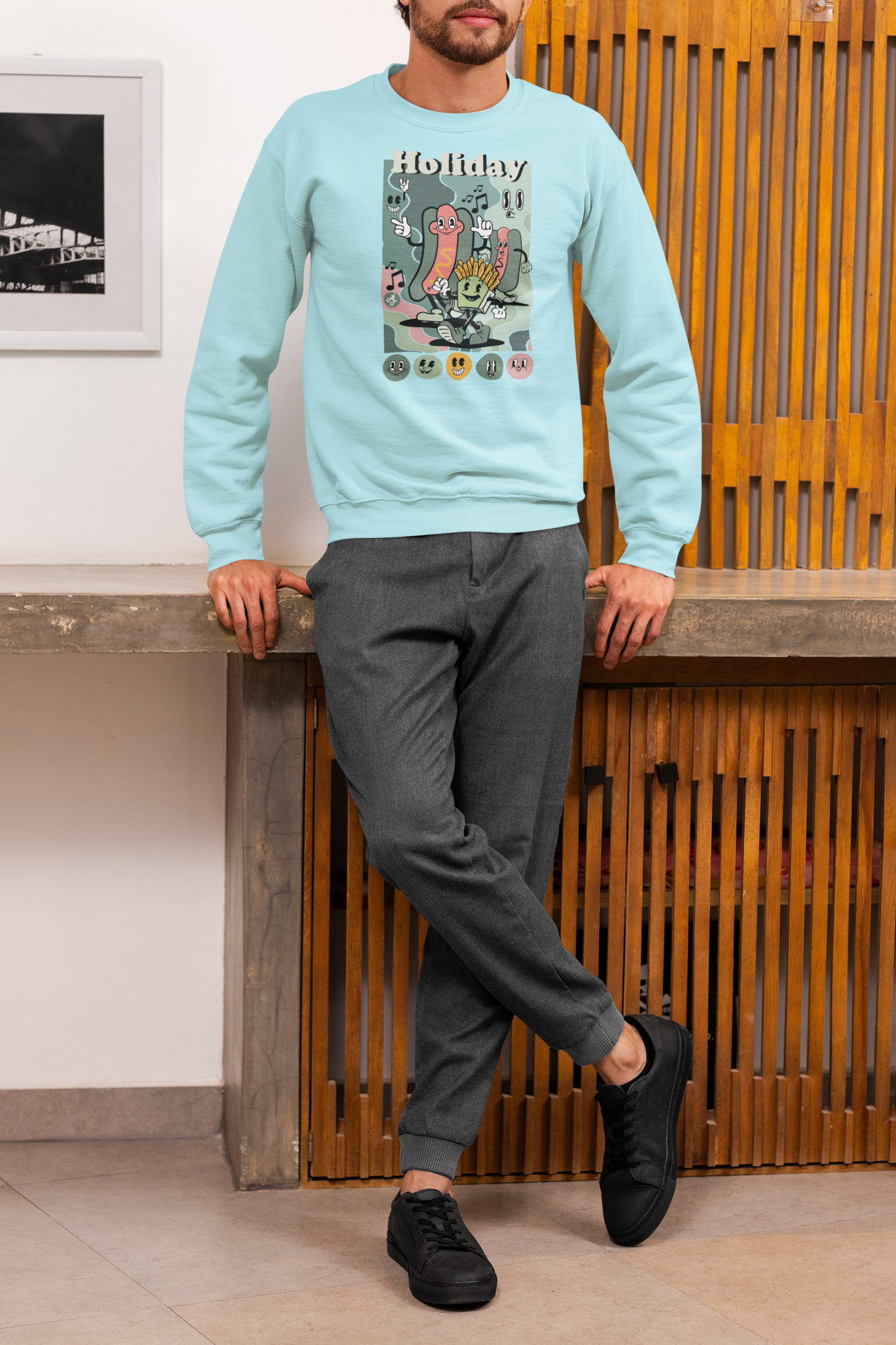 "Holiday" Swearshirt