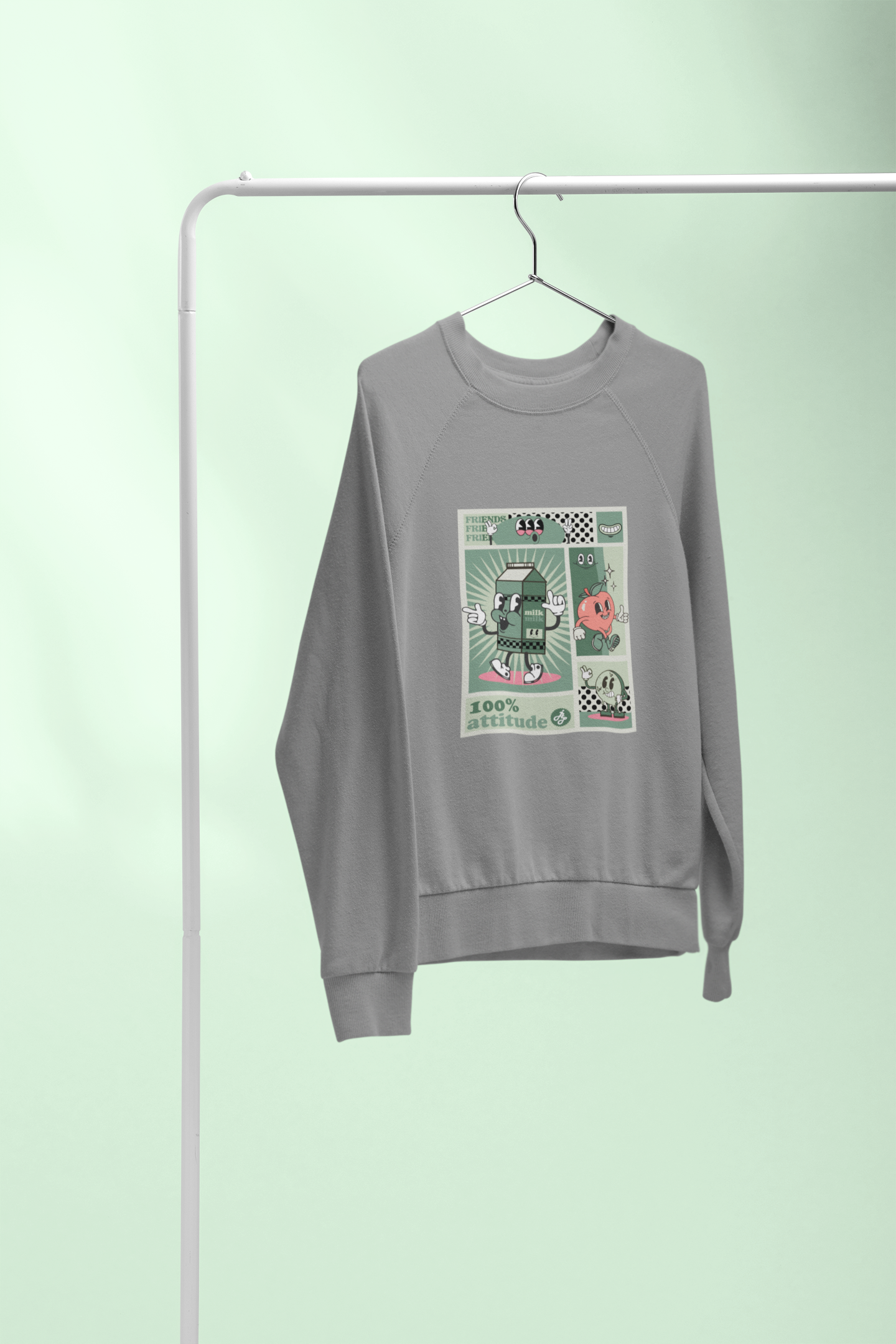 "Friends Actitude " Swearshirt