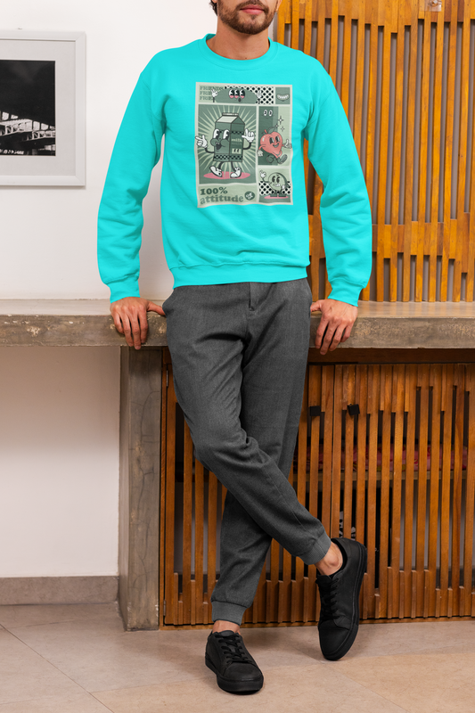 "Friends Actitude " Swearshirt