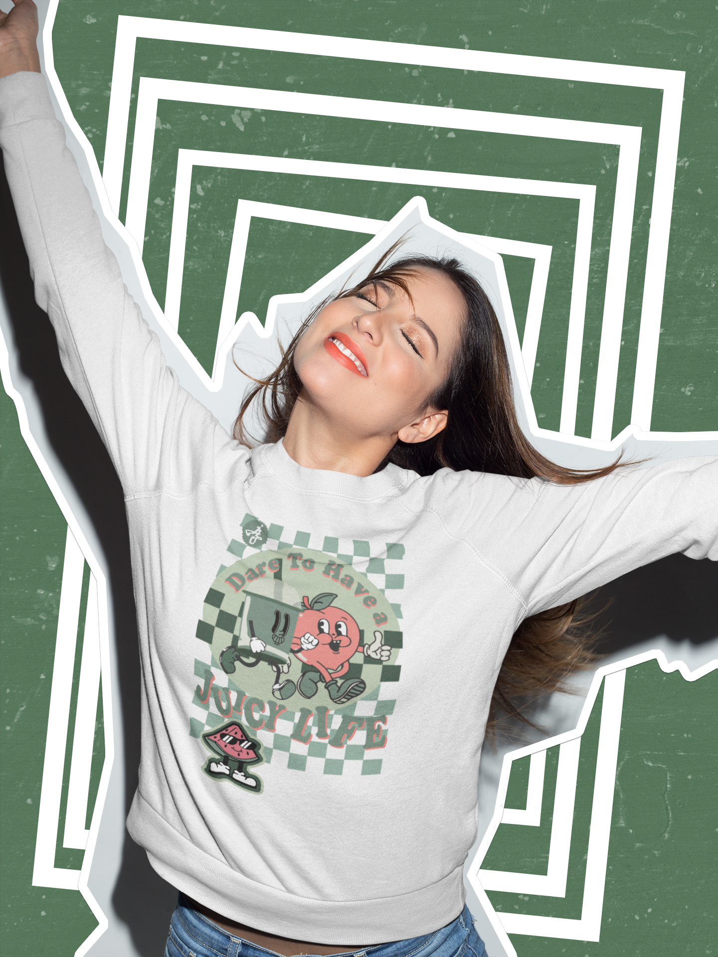 "Juicy LIfe " Swearshirt