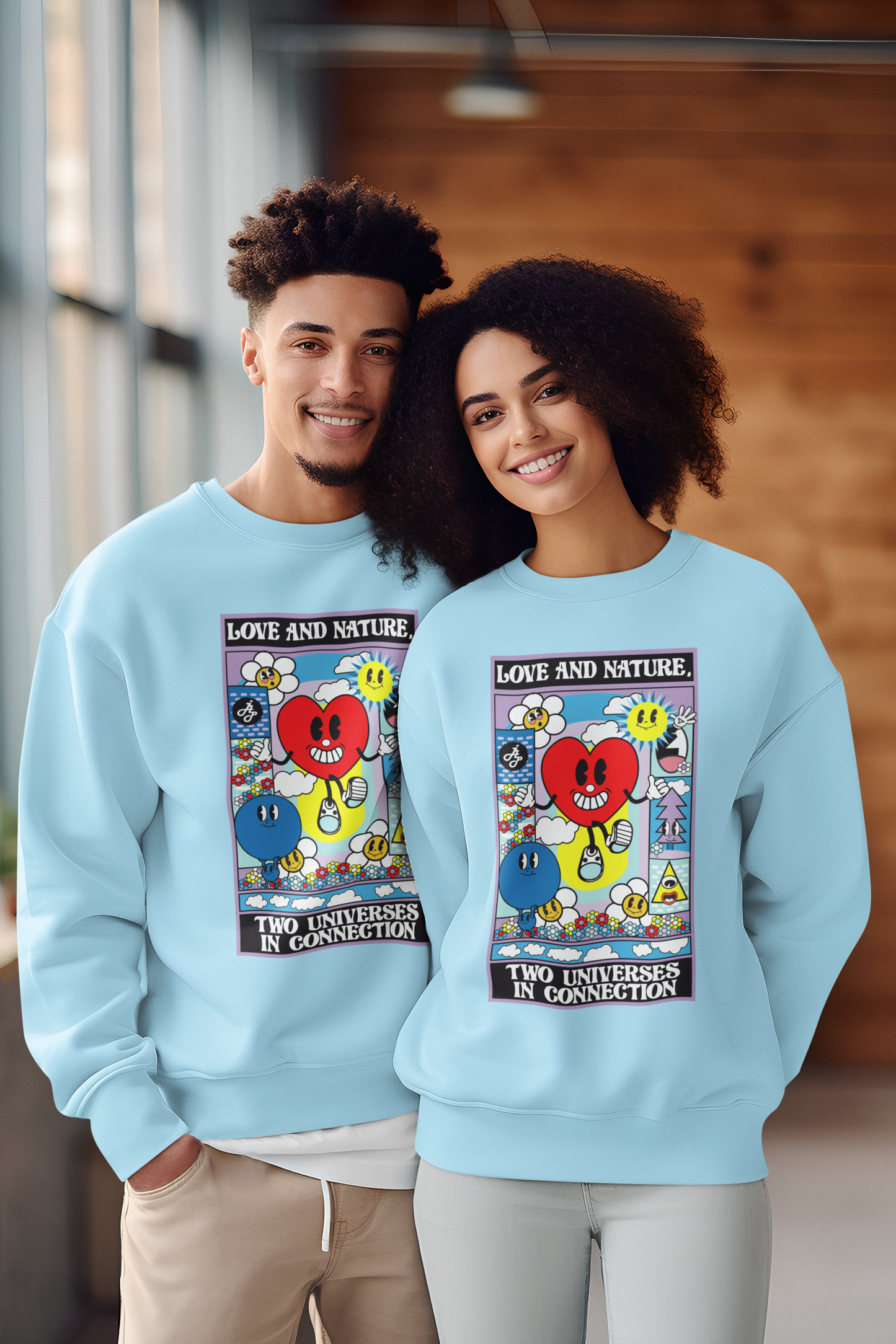 "Love and Nature" Swearshirt