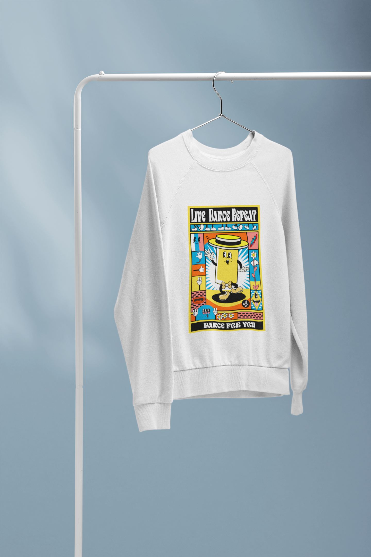 "Live Dance Repeat " Swearshirt