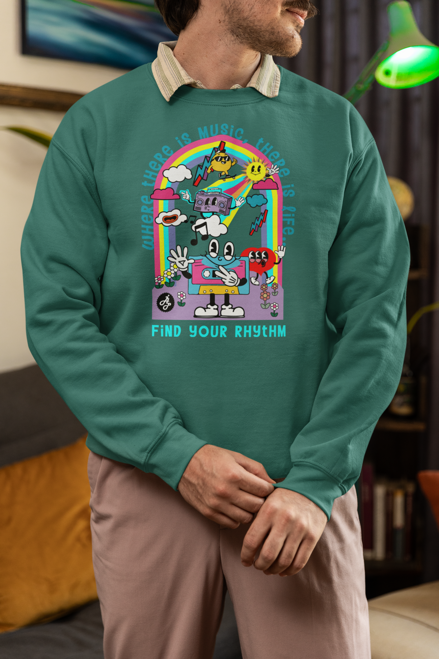 "Live of Music" Swearshirt