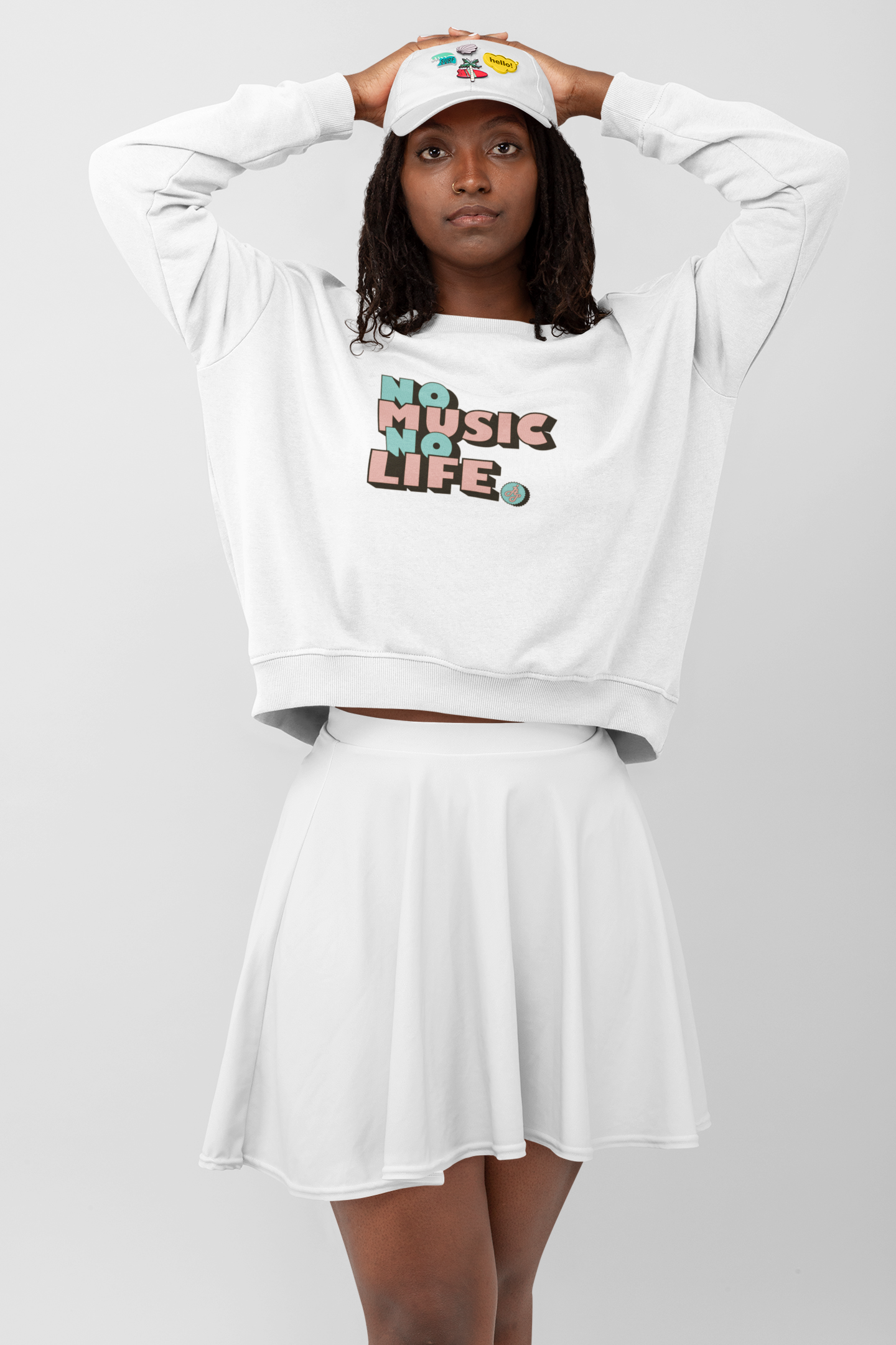 "No Music No Life  " Swearshirt