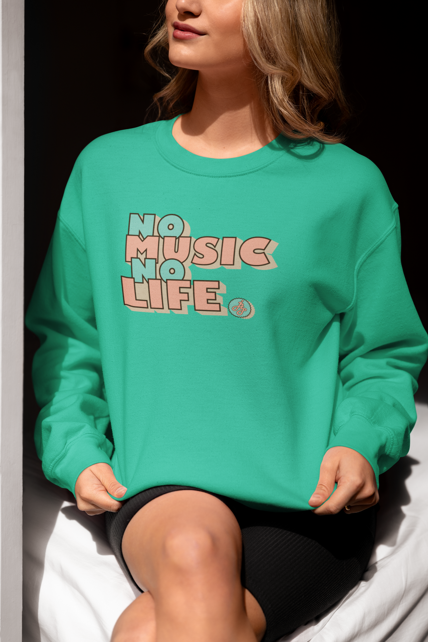 "No Music No Life  " Swearshirt