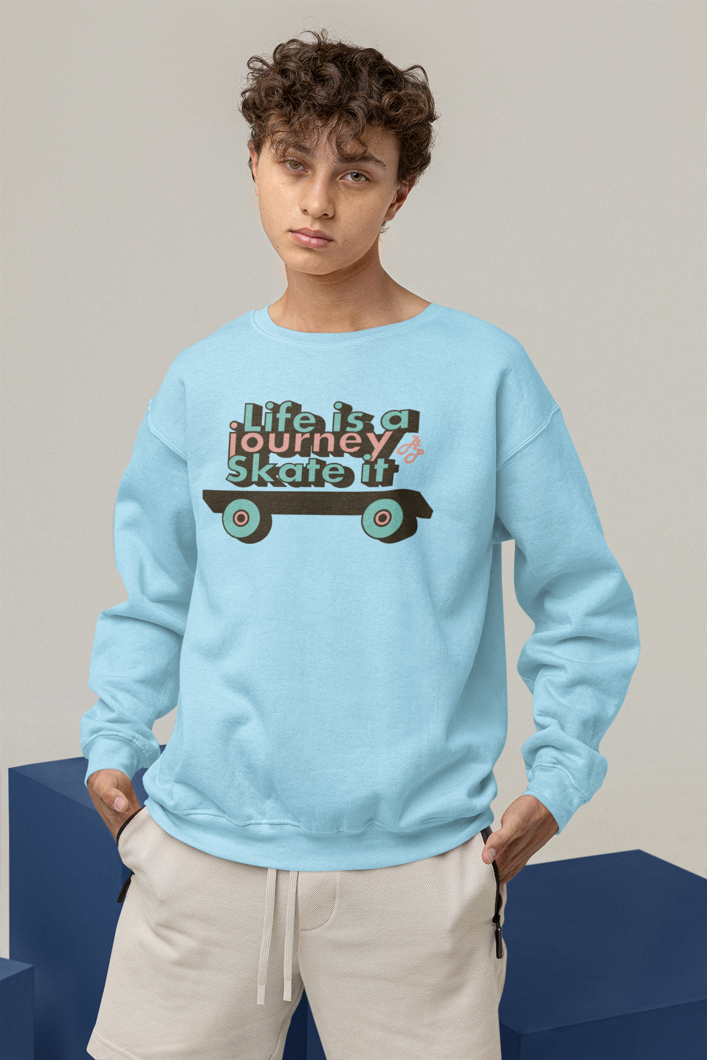 "Life is Journey" Swearshirt