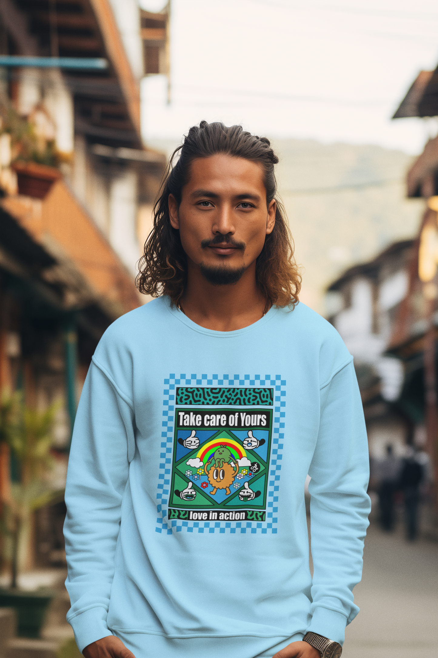 "Love Is Action " Swearshirt