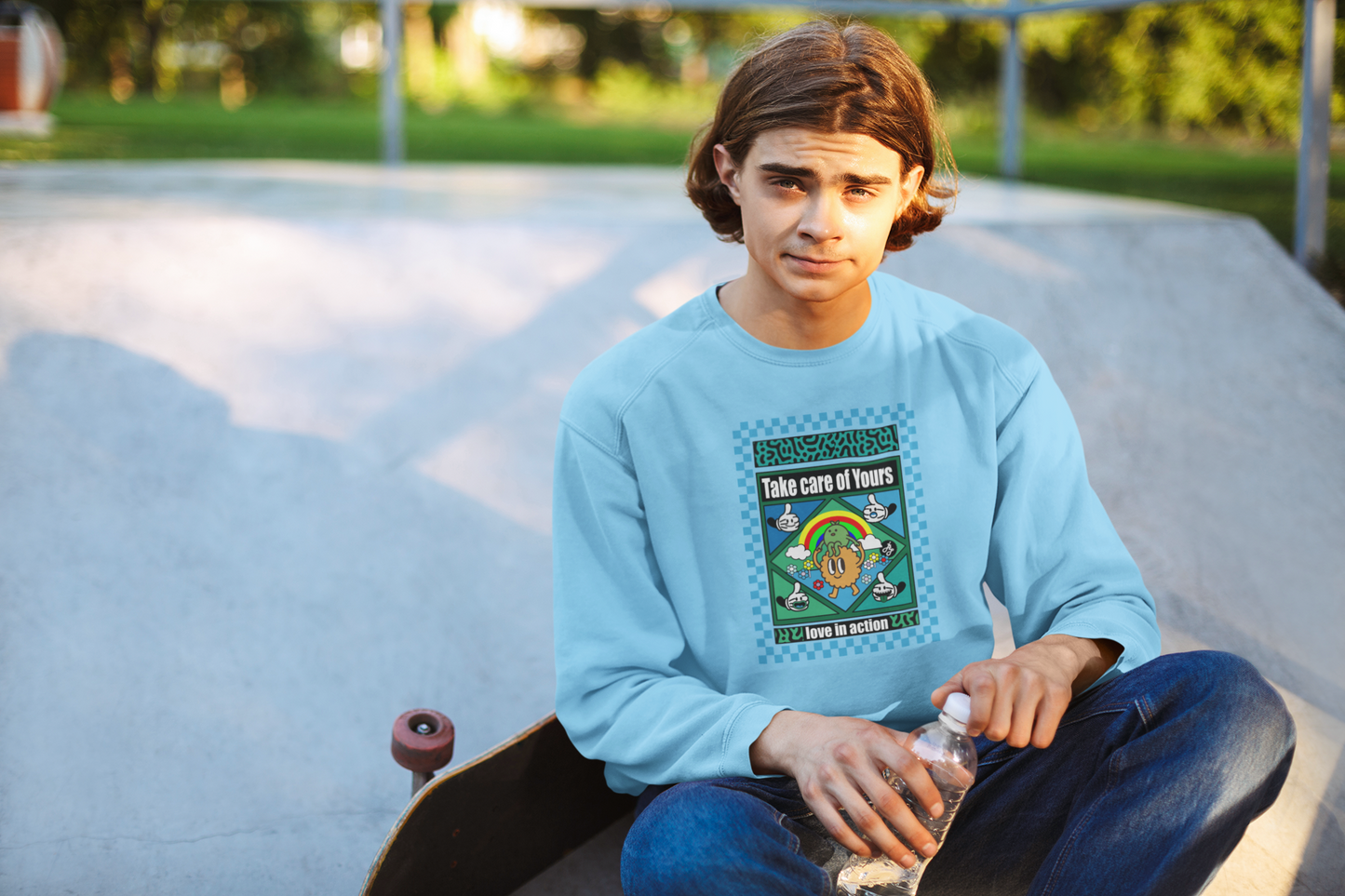 "Love Is Action " Swearshirt