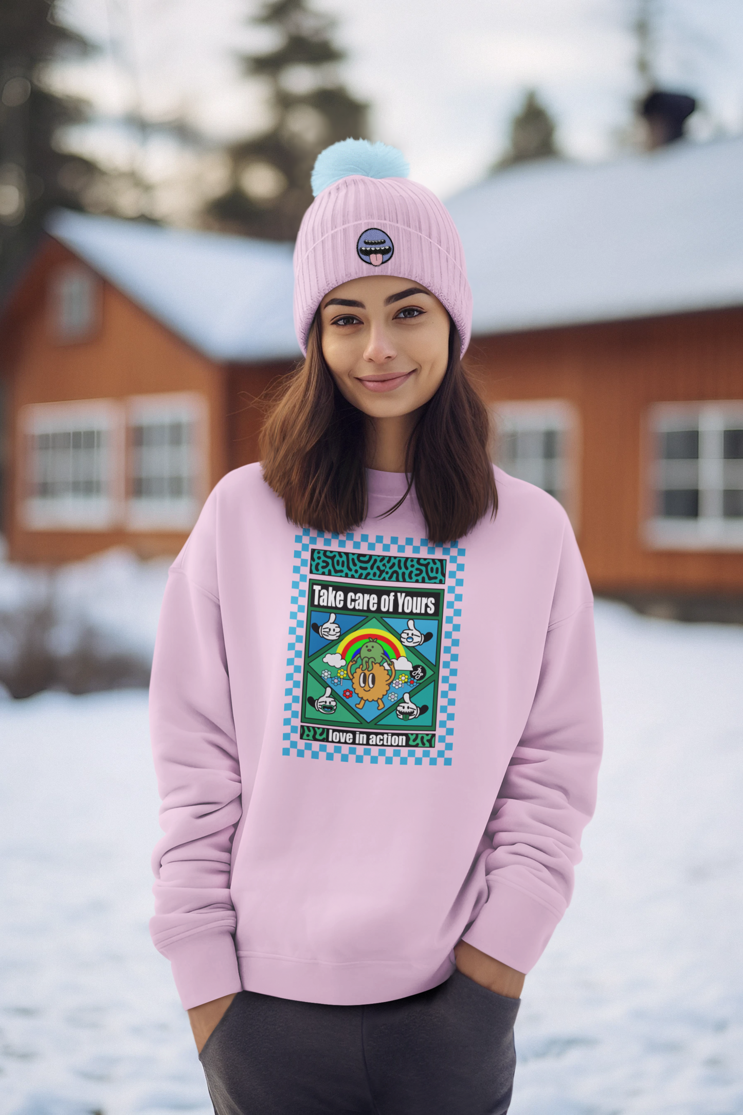 "Love Is Action " Swearshirt