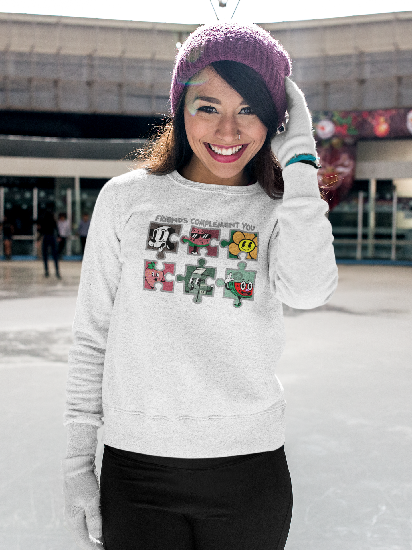 "Friends Complet You" Swearshirt