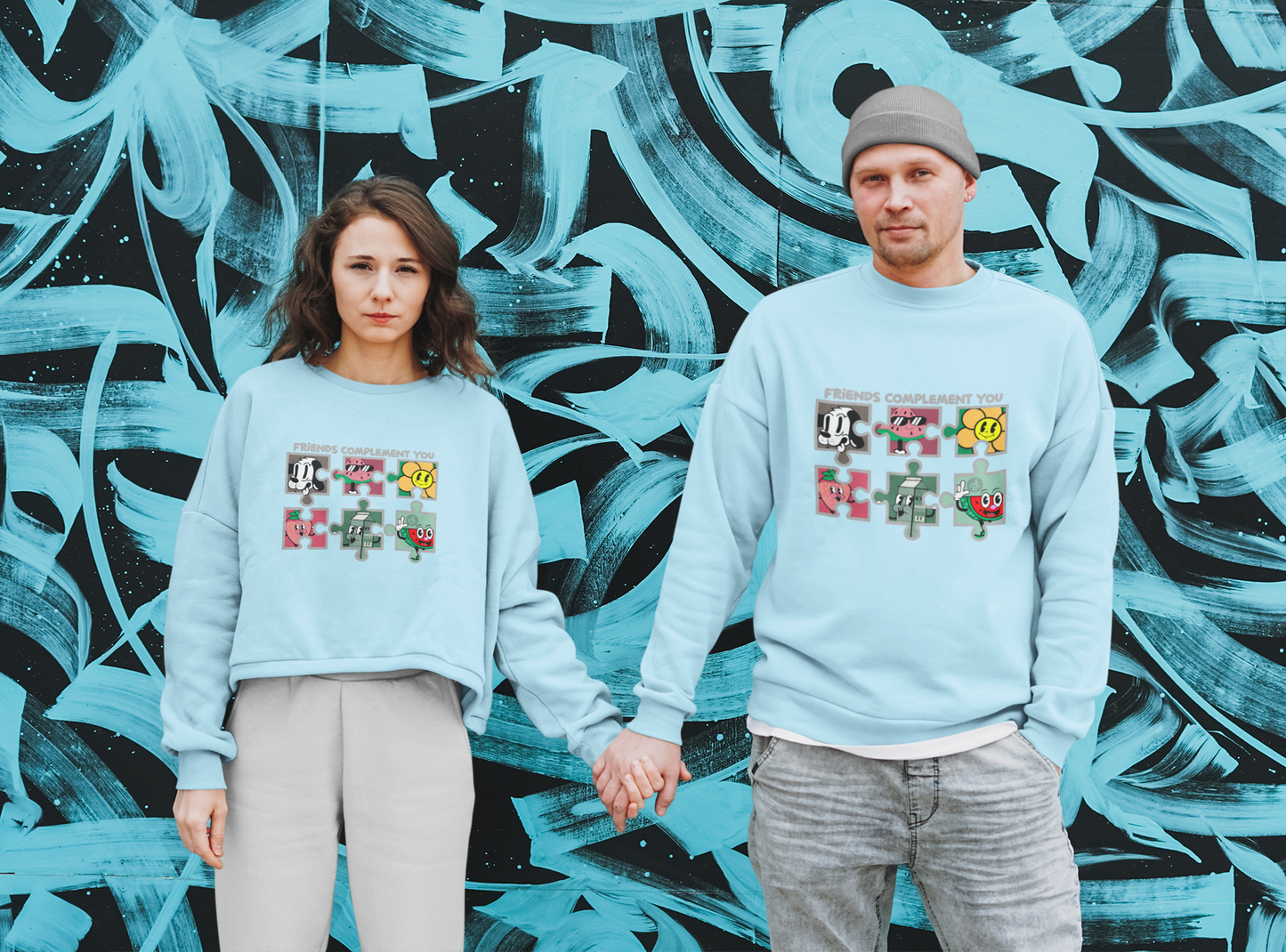 "Friends Complet You" Swearshirt