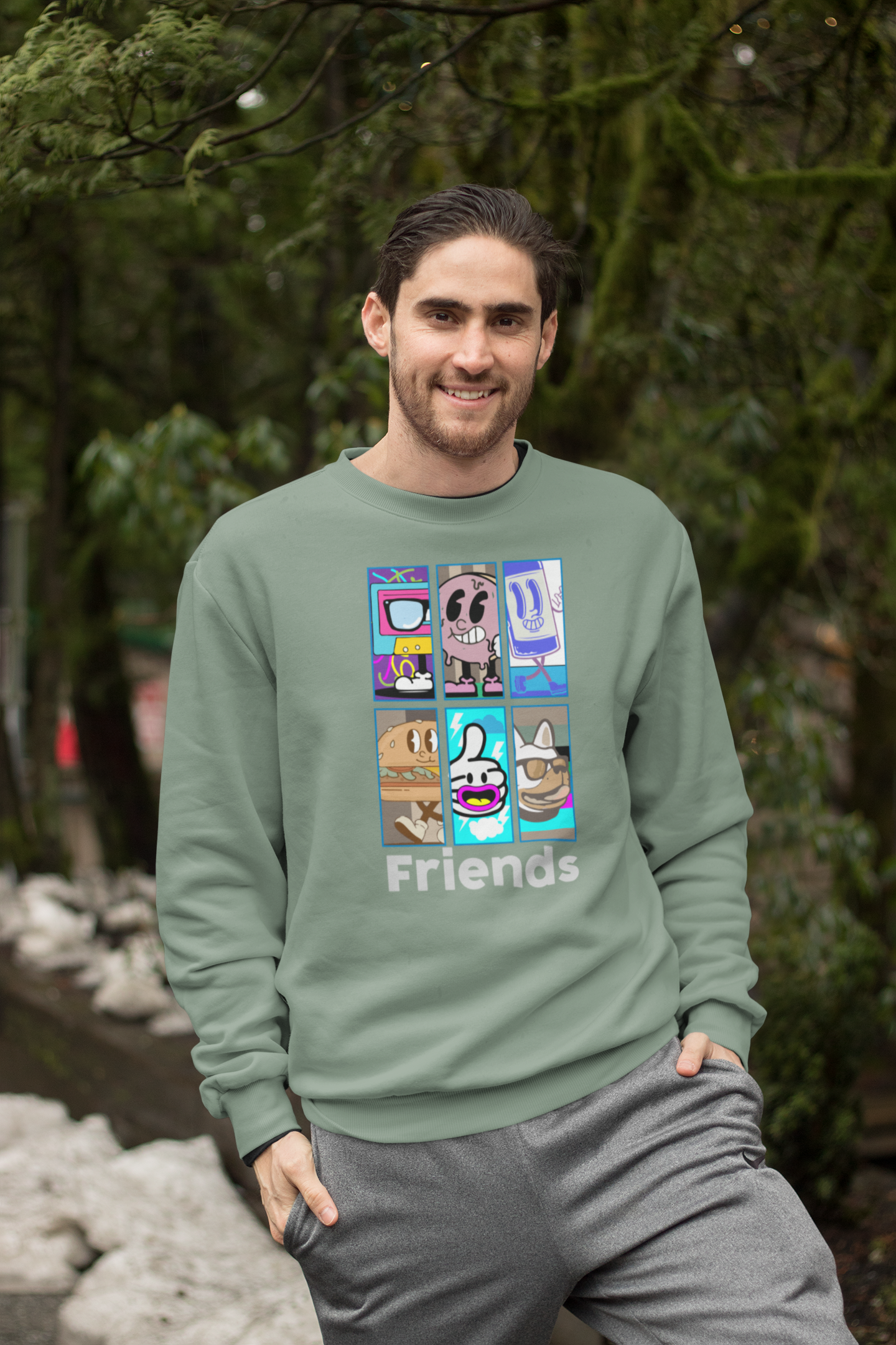 "Friends 2" Swearshirt