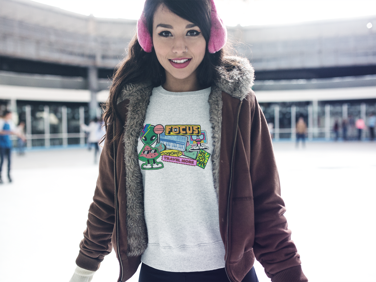 "Travel More" Swearshirt