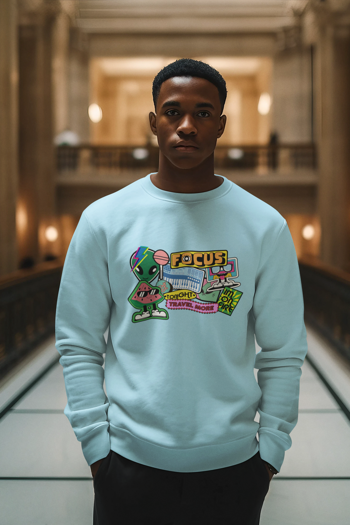 "Travel More" Swearshirt