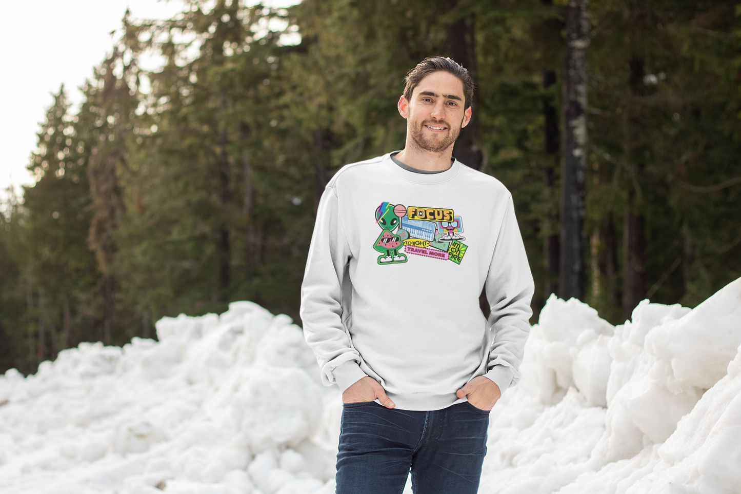 "Travel More" Swearshirt