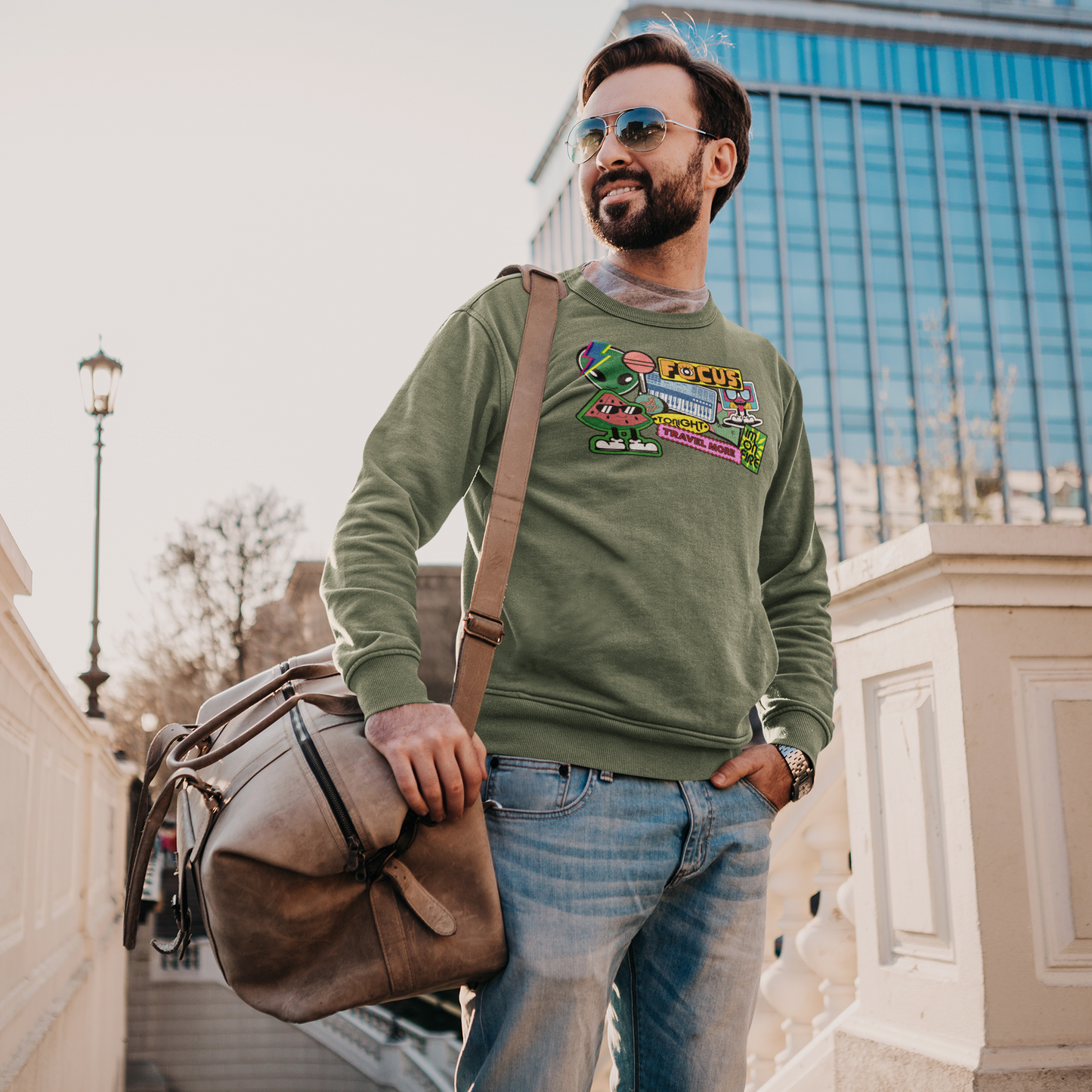 "Travel More" Swearshirt