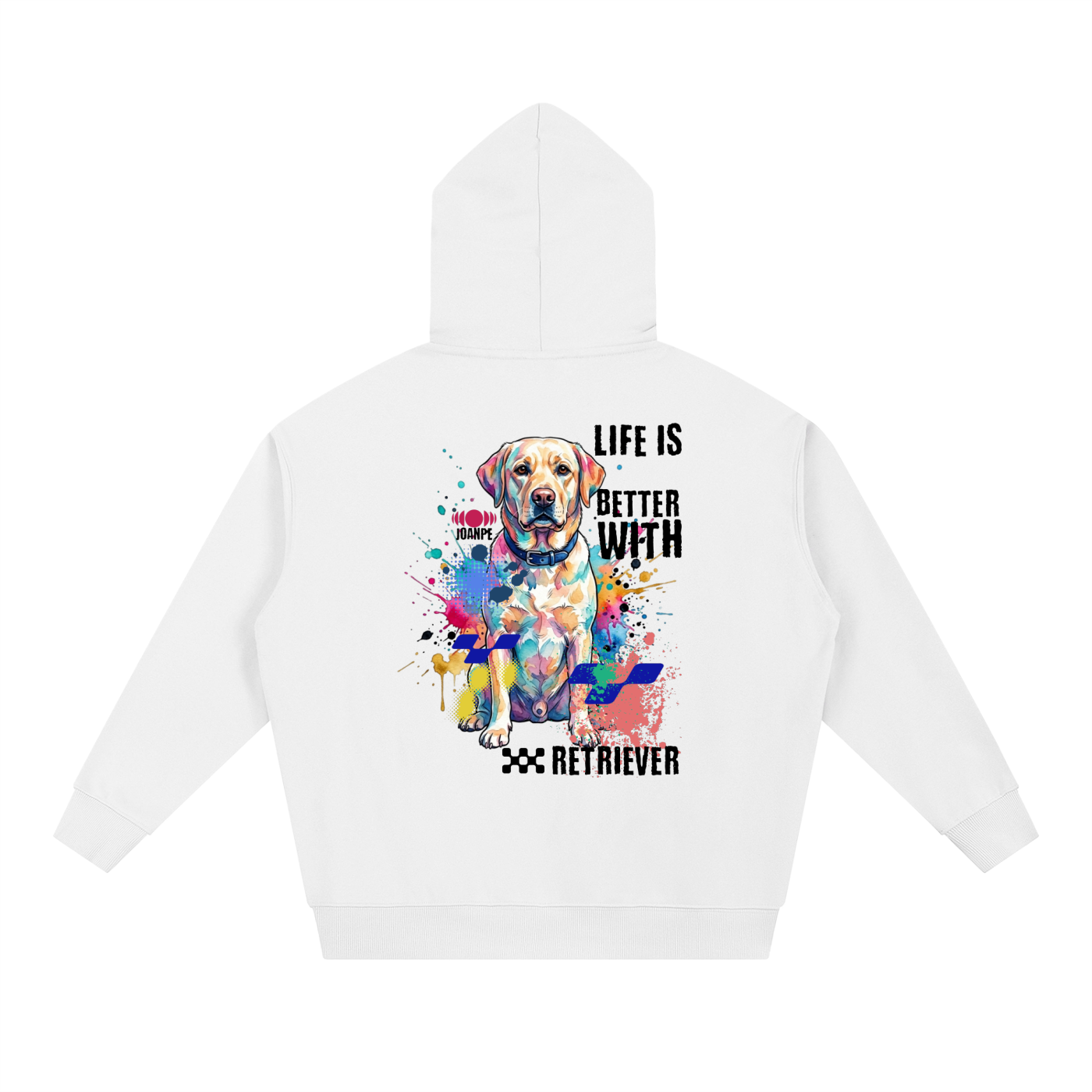 Essential Heavyweight Hoodie  Ladrador retriever