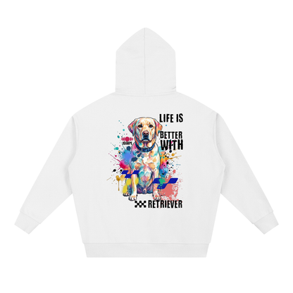 Essential Heavyweight Hoodie  Ladrador retriever