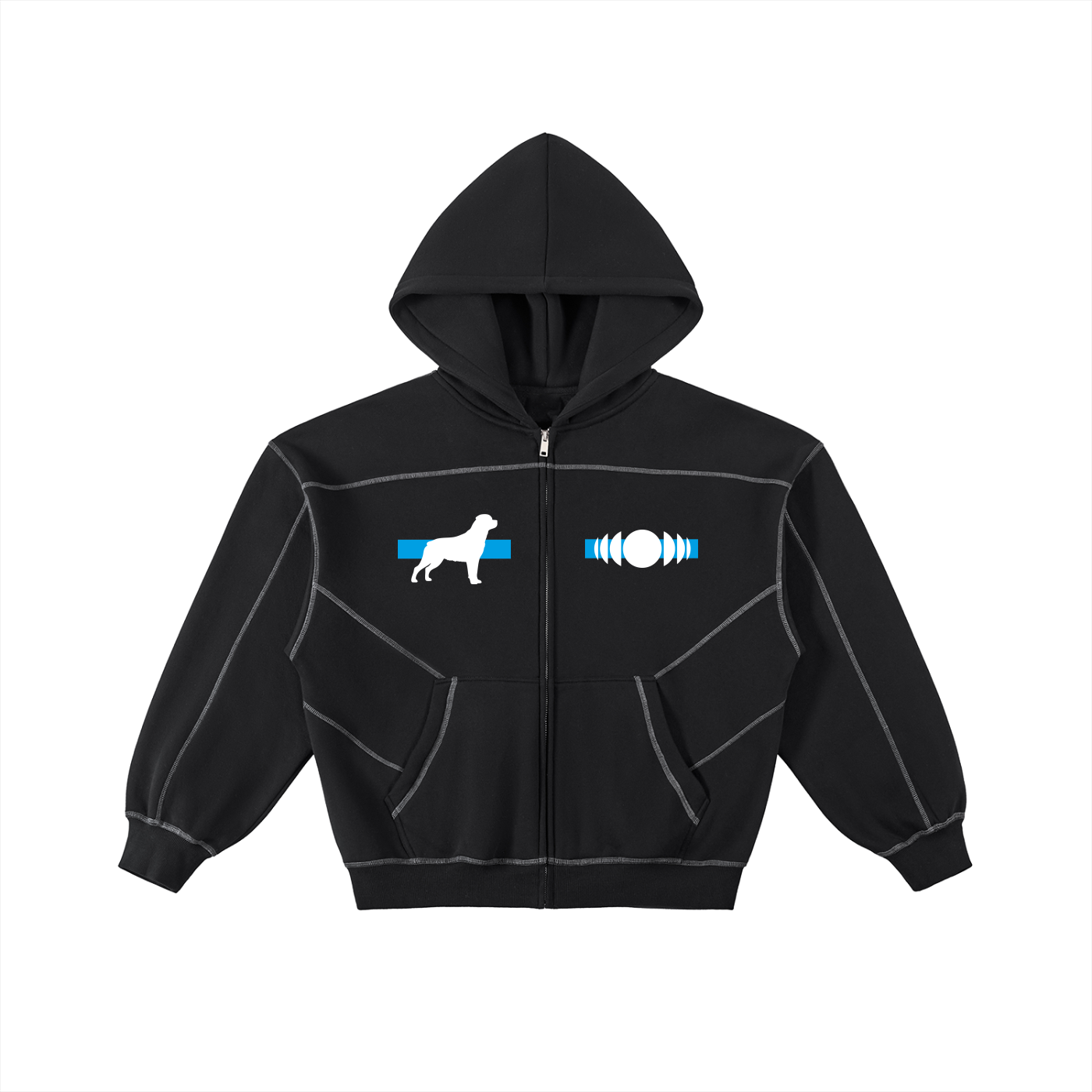 Zip Hoodie Rottweiler